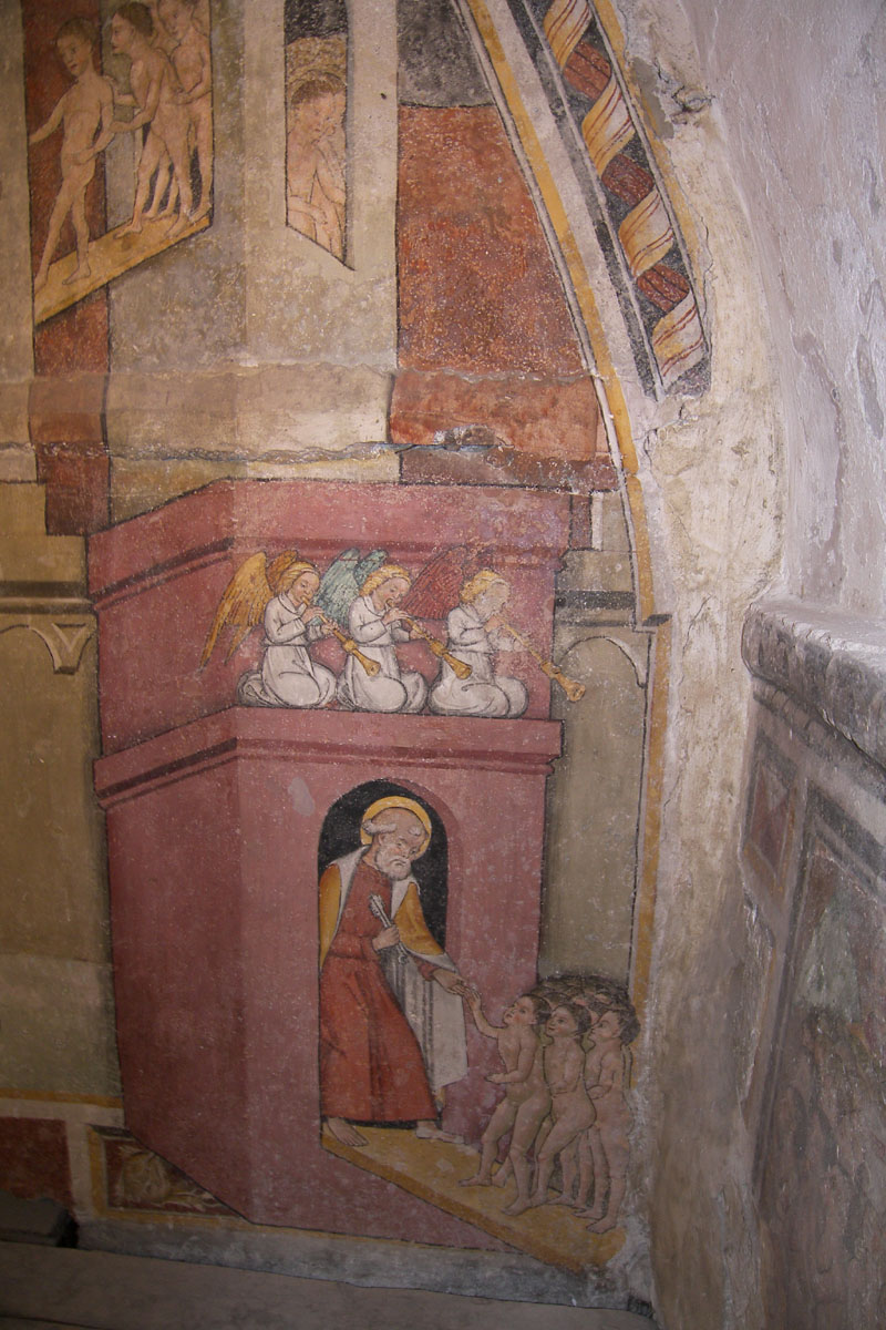 D�couverte des chapelles et peintures murales du XV�me