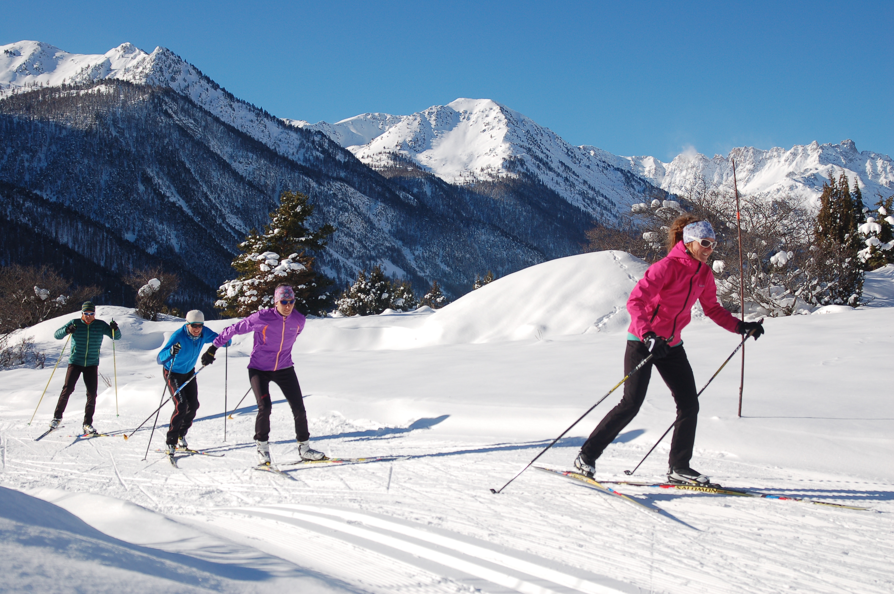 L'intgrale Nvache en ski nordique - Haute Valle