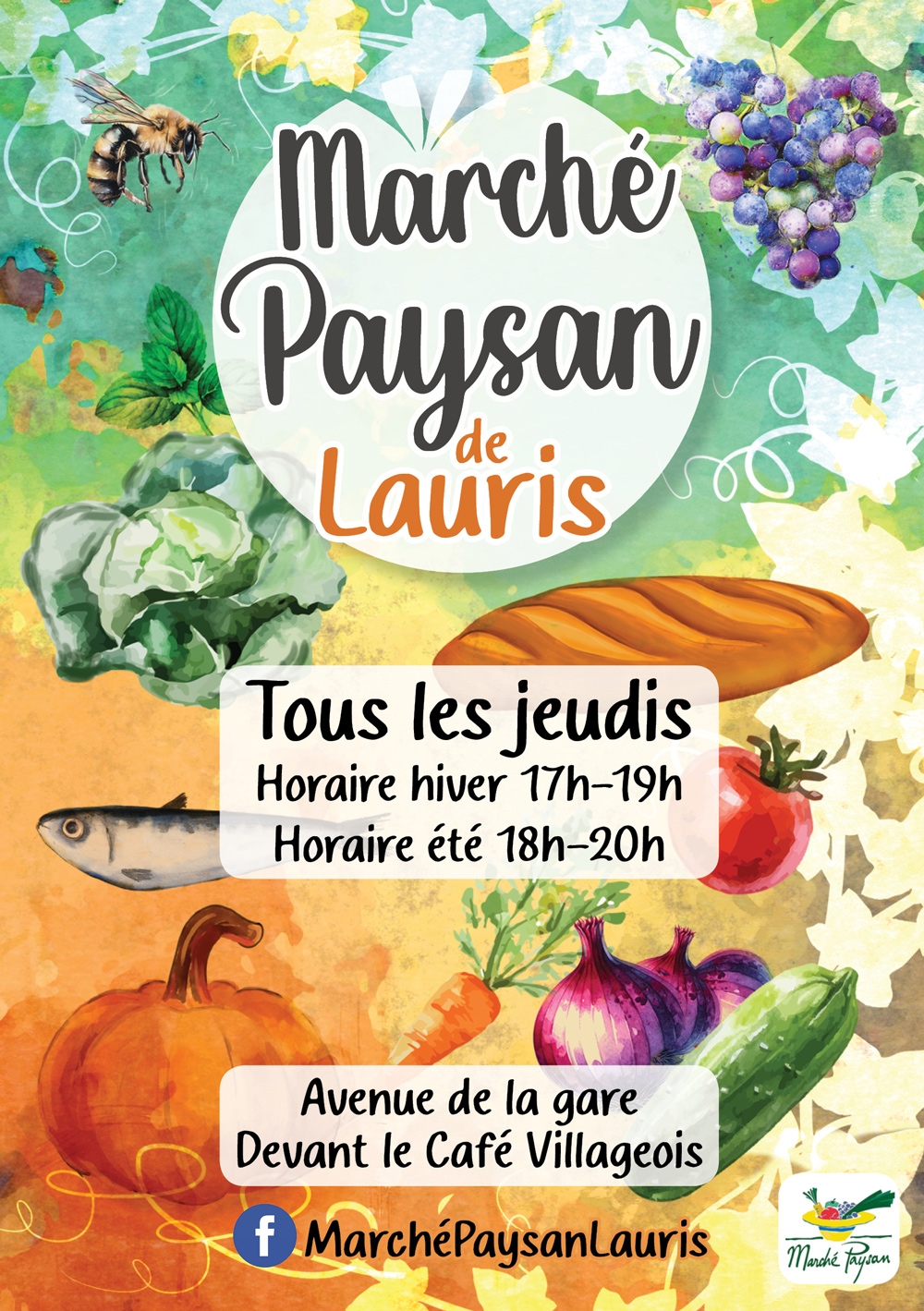 March� de producteurs de Lauris