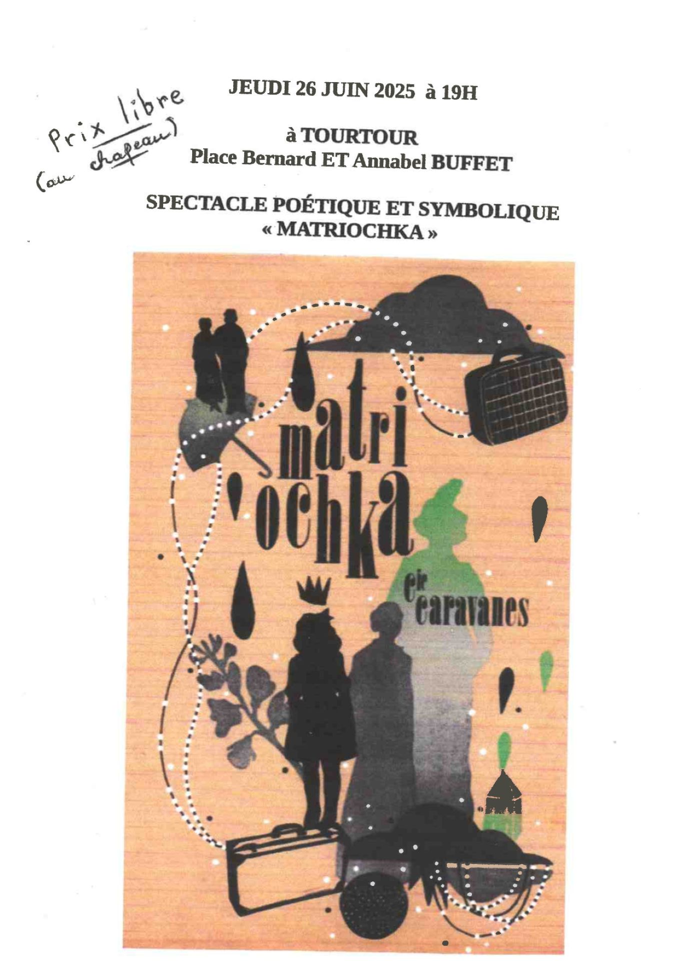Spectacle potique Tourtour