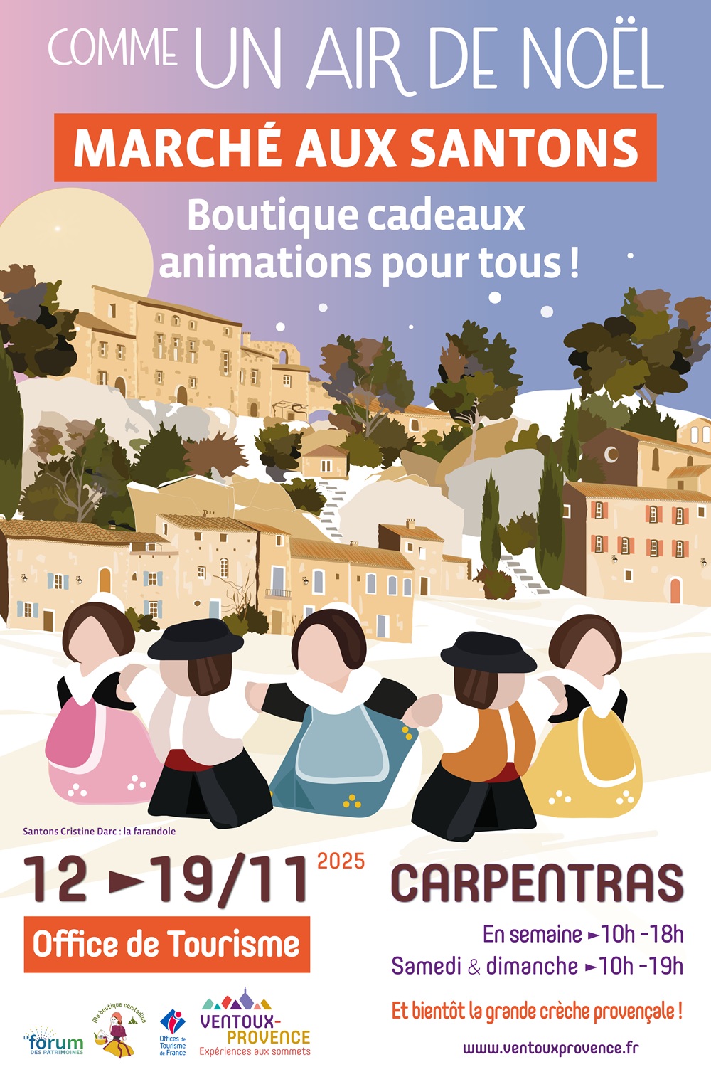 Comme un air de Nol : March aux santons