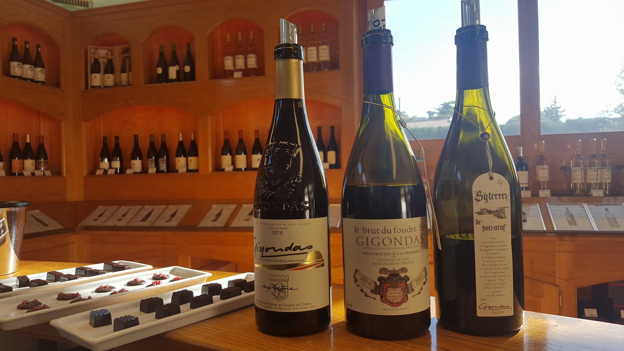 Accords Vins  & Chocolats  Gigondas LaCave