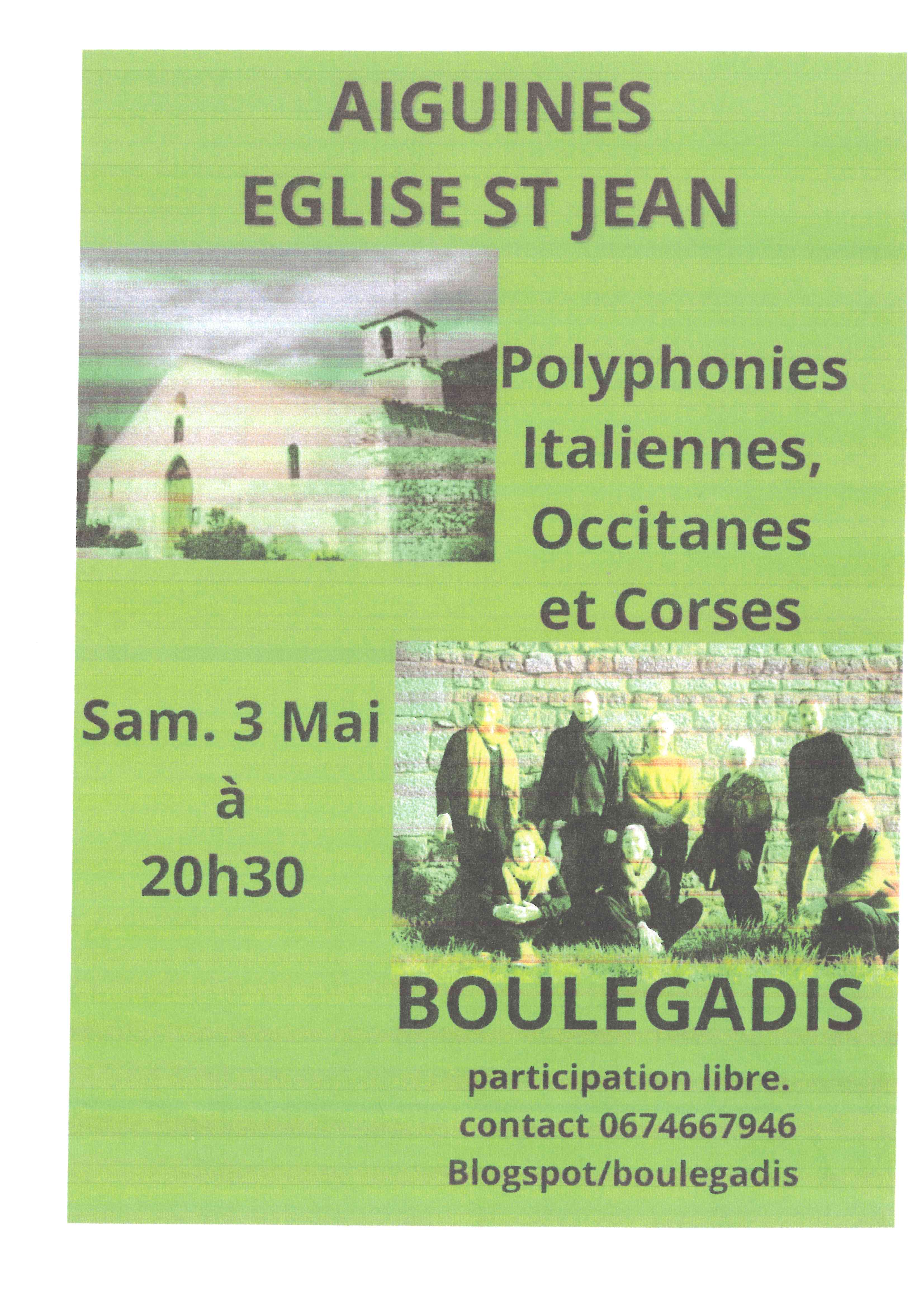 Concert de chants polyphoniques