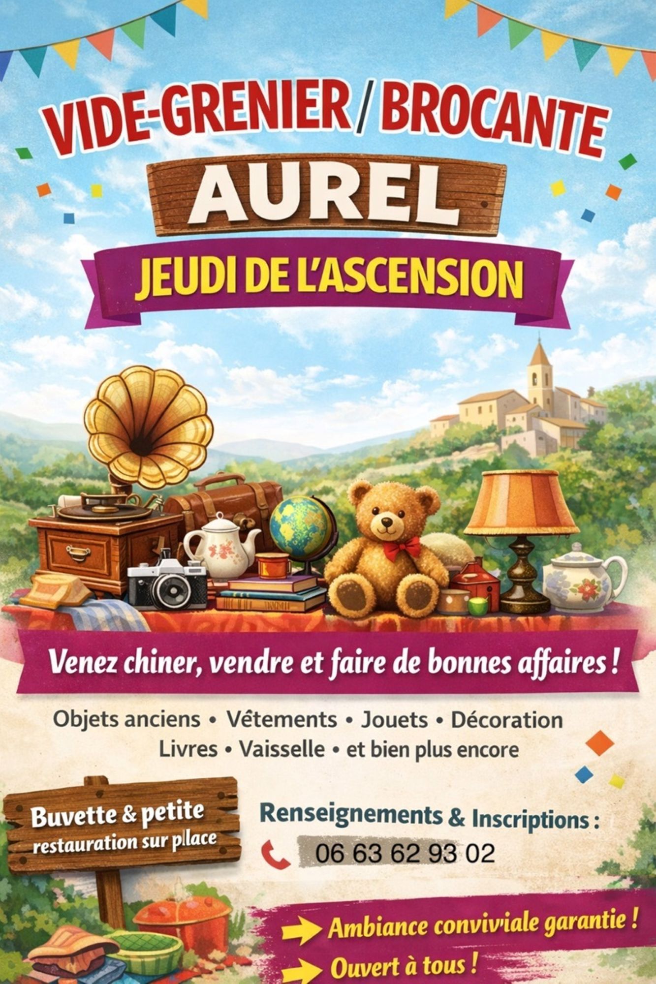 Vide - greniers de l'Ascension