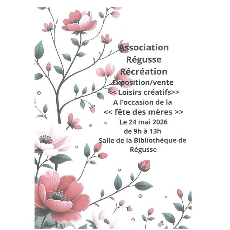 Exposition vente sp�cial f�te des m�res