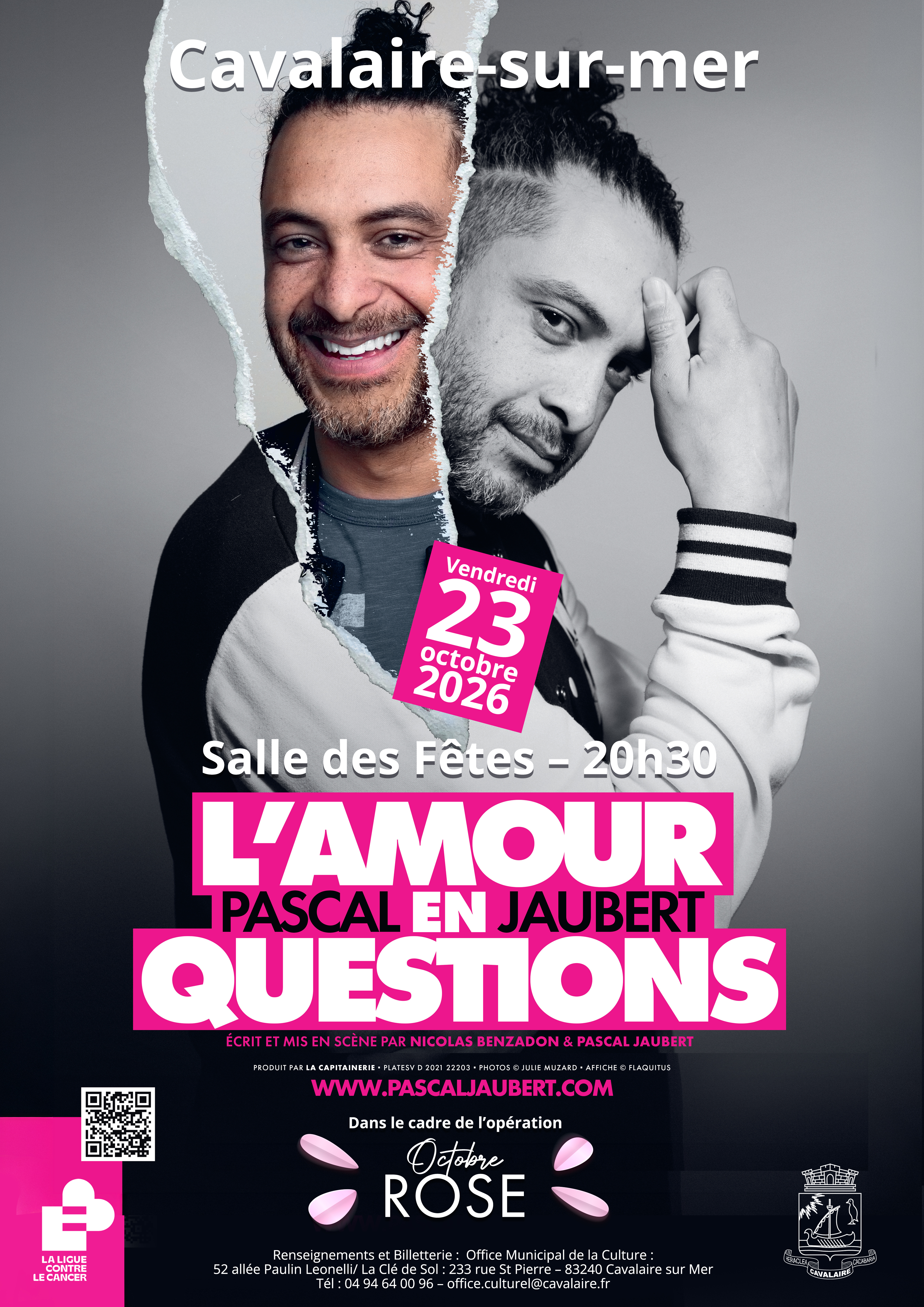 One Man Show : � L�Amour en Questions � de Pascal Jaubert