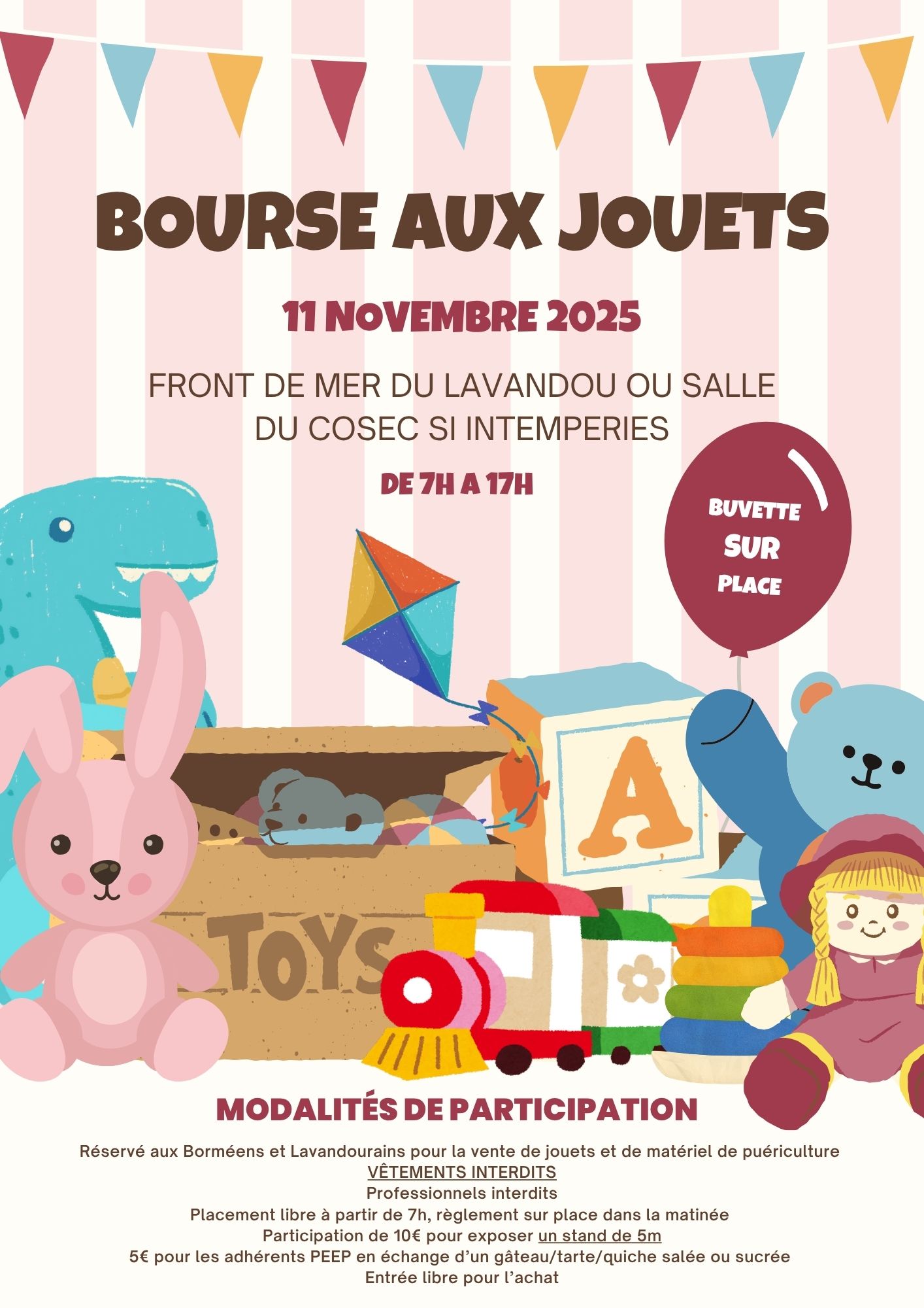 Puces aux Jouets de la PEEP