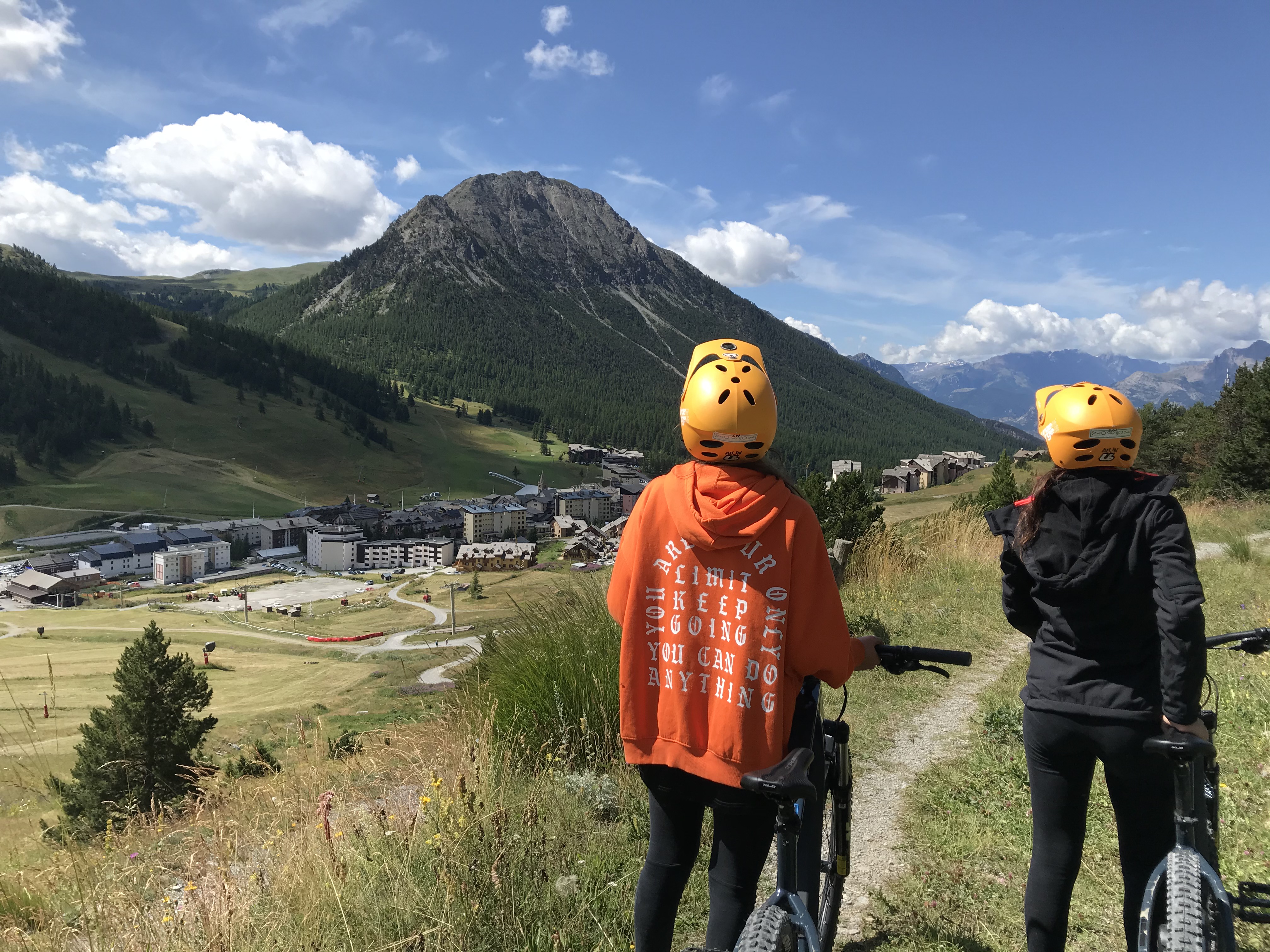 D�couverte de Montgen�vre en VTT �lectrique
