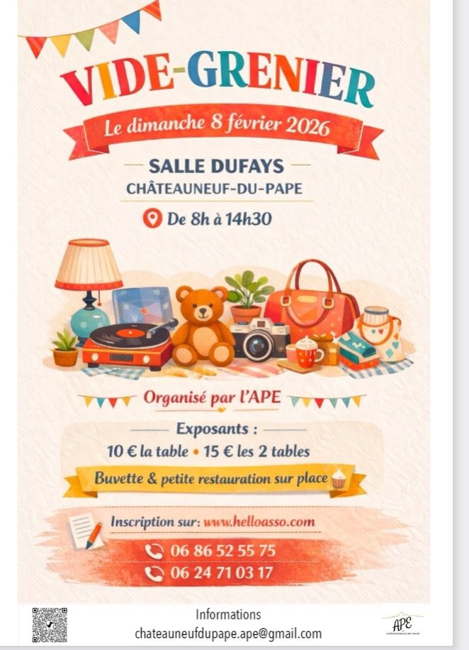 Vide grenier / Vide dressing de l'A.P.E
