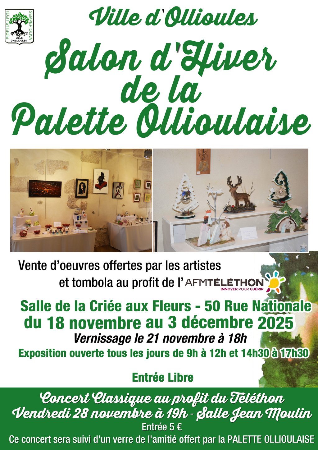 Salon d'hiver de la Palette Ollioulaise
