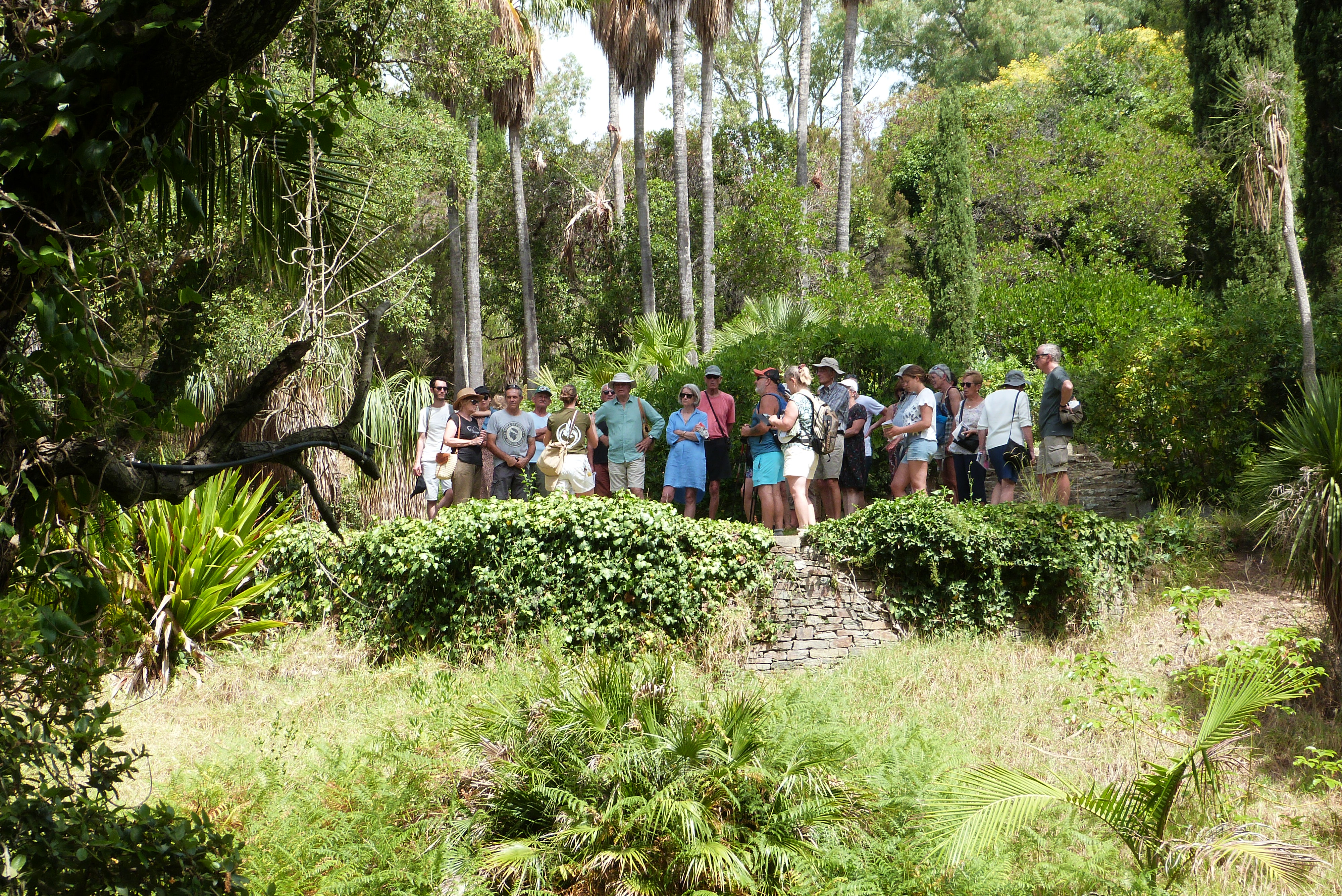 Visite comment�e quotidienne du Jardin