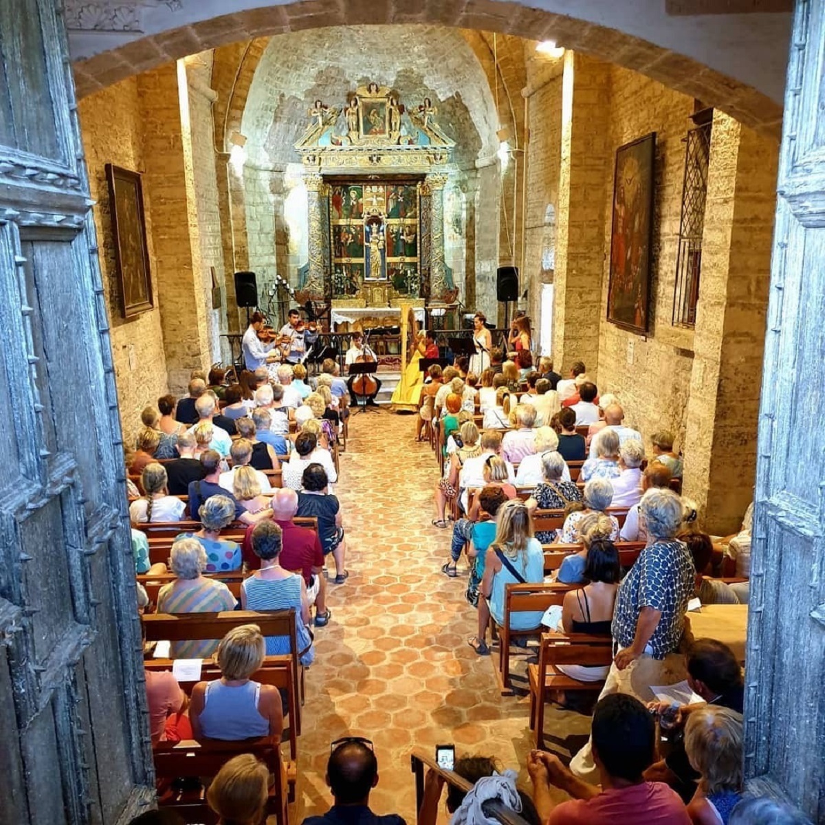 Festival Musique cordiale concert de midi30 gratuit - chapelle des Cyprs - Fayence