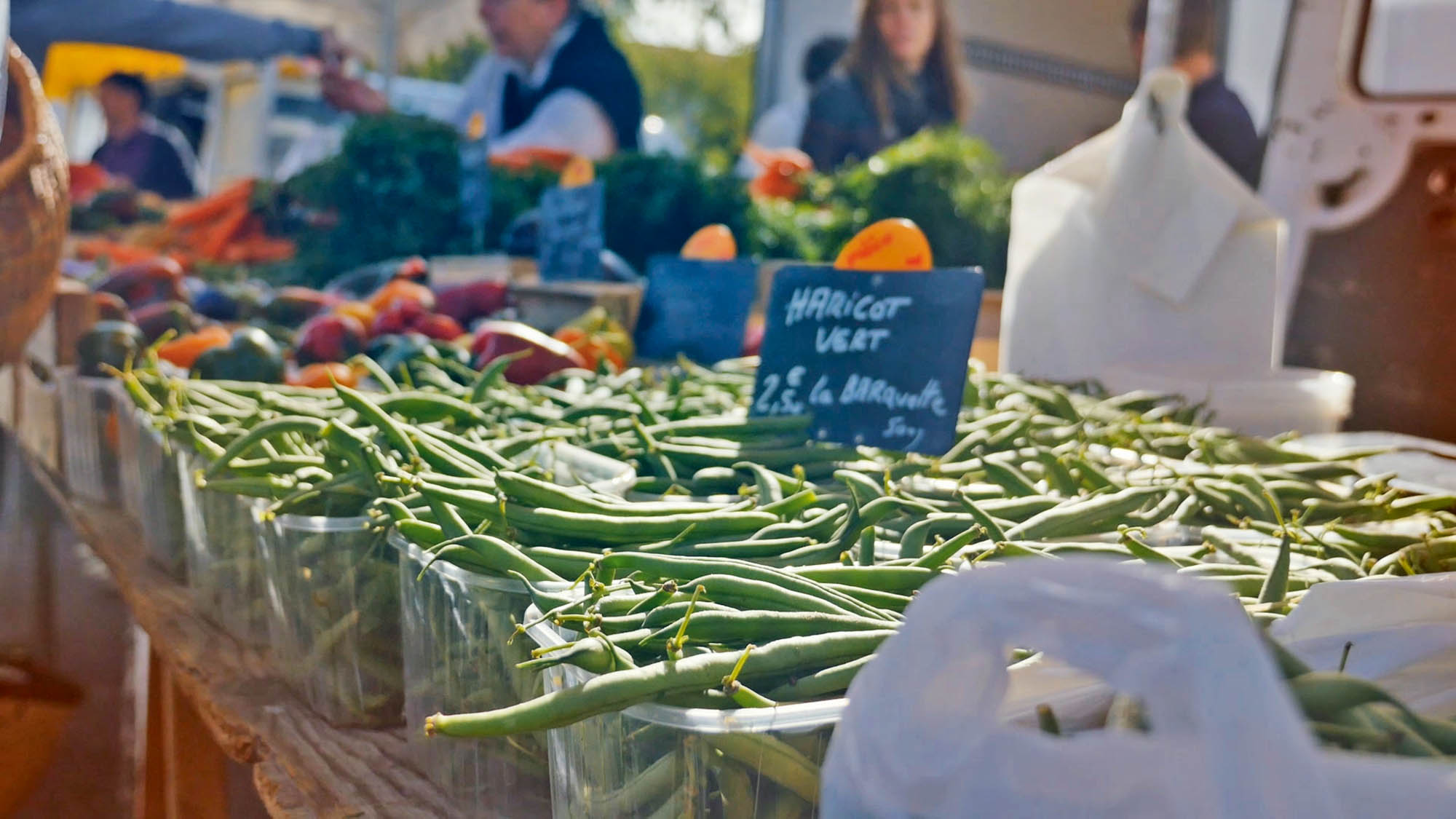 March� paysan de Coustellet du dimanche matin