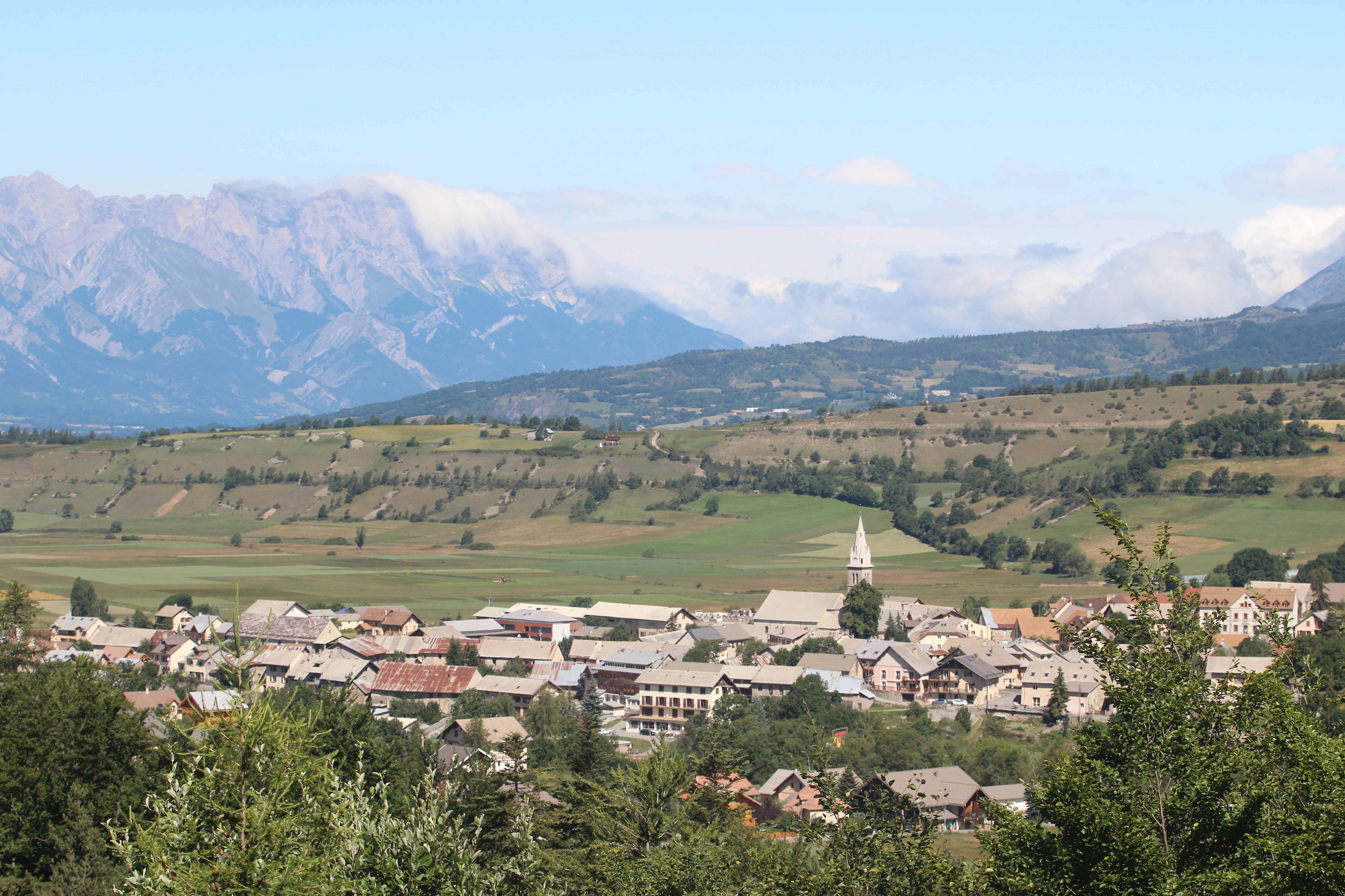 Visite guid�e du village