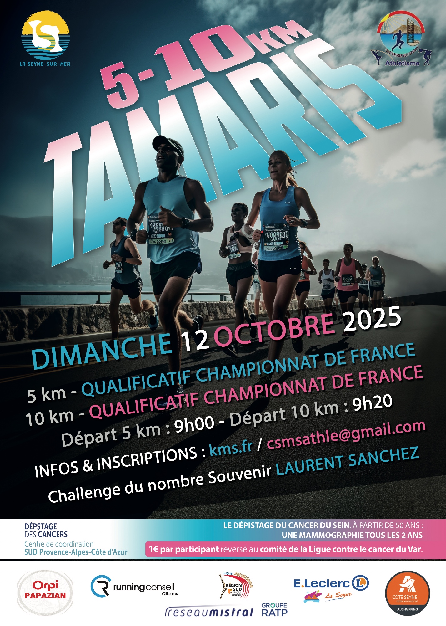 Course pdestre : 5 et 10 km de Tamaris