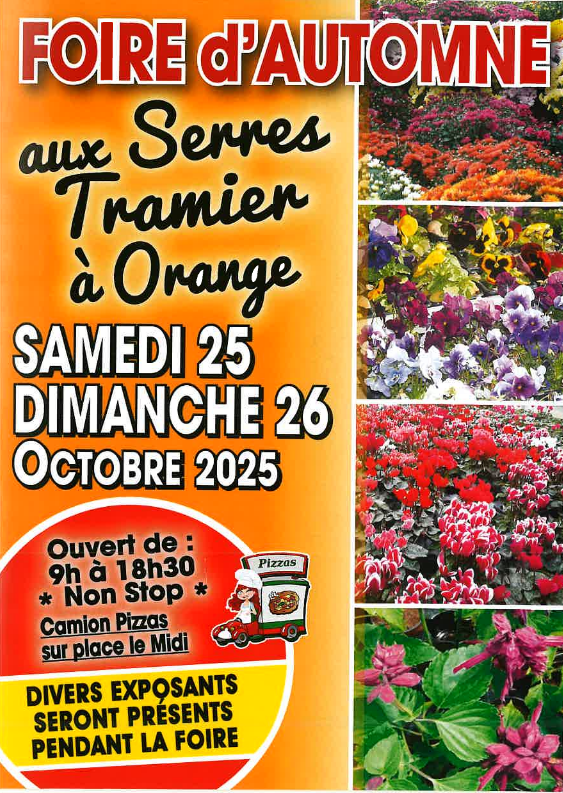 Foire d'Automne aux Serres Tramier