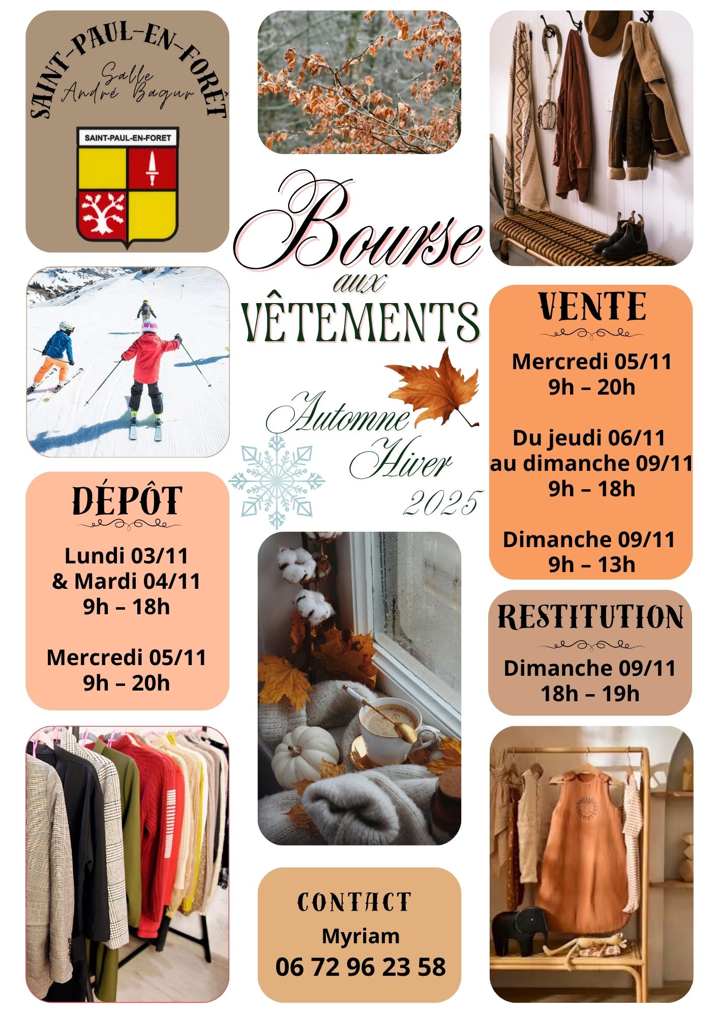 Bourse aux vtements hiver