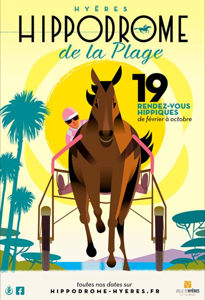 Courses hippiques  l'hippodrome d'Hyres