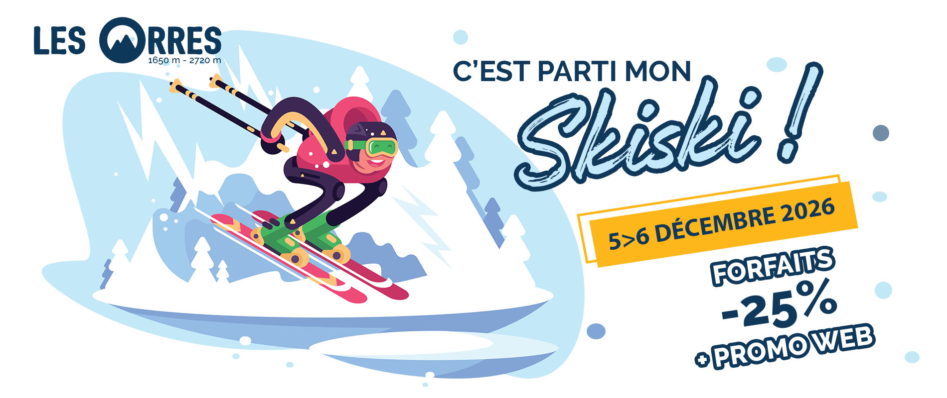 Ouverture hiver : C'est parti mon Skiski !