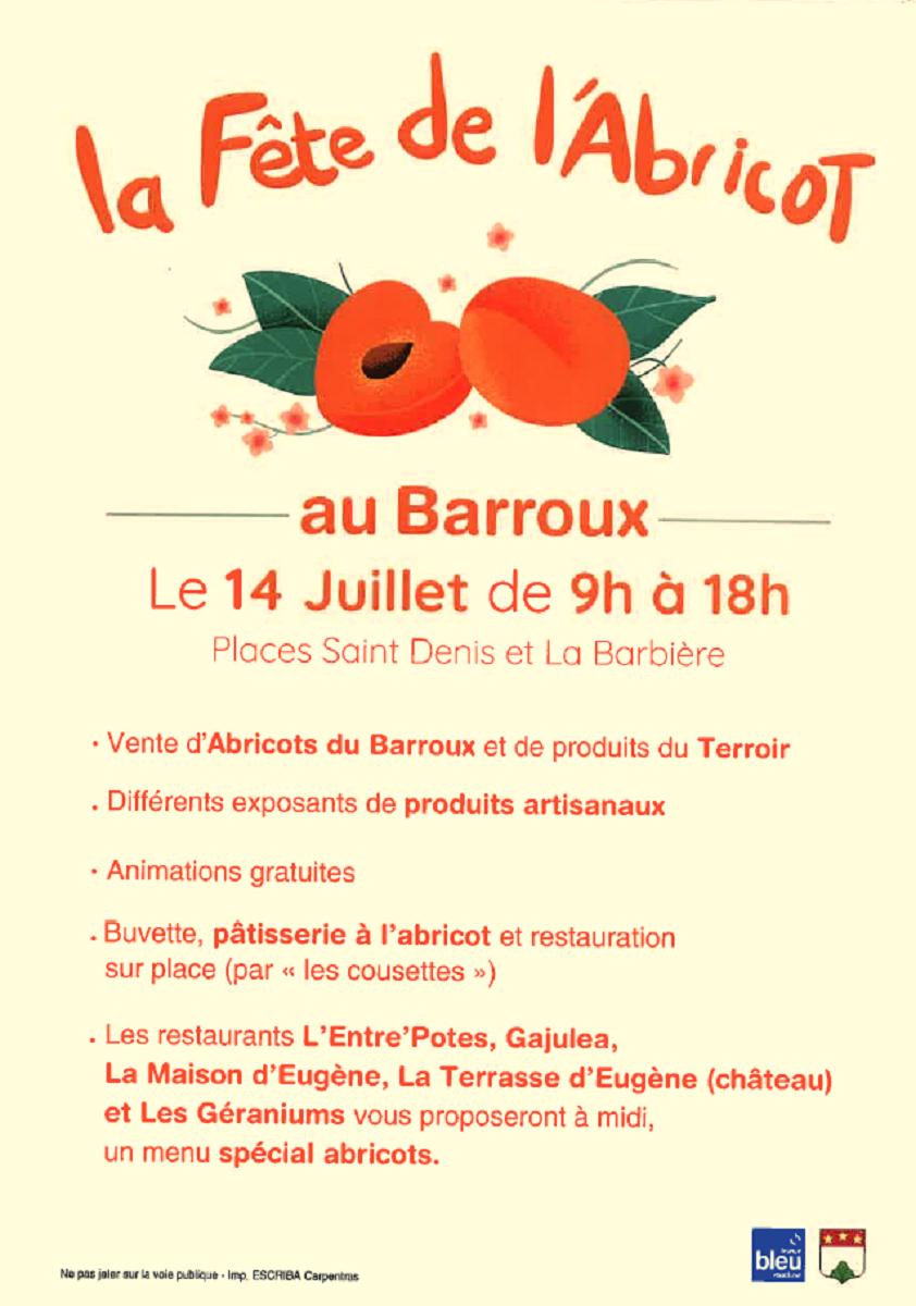 13�me march� des producteurs d'abricots