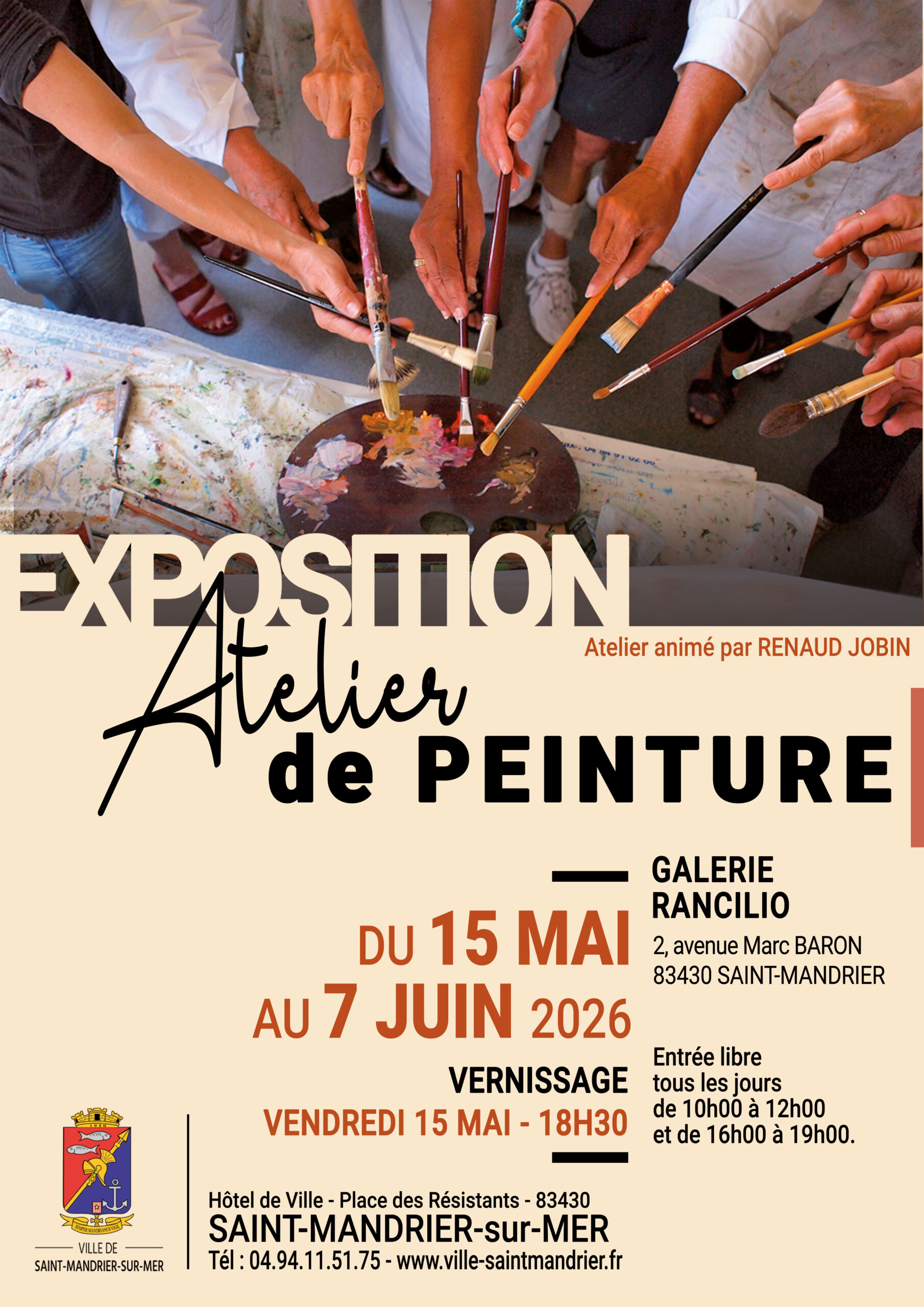 Exposition de l'Atelier de Peinture
