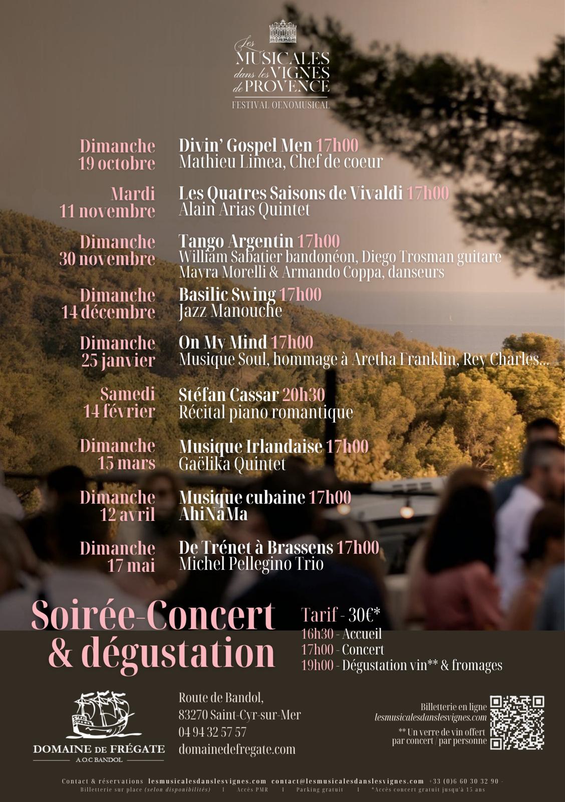 Les musicales dans les vignes