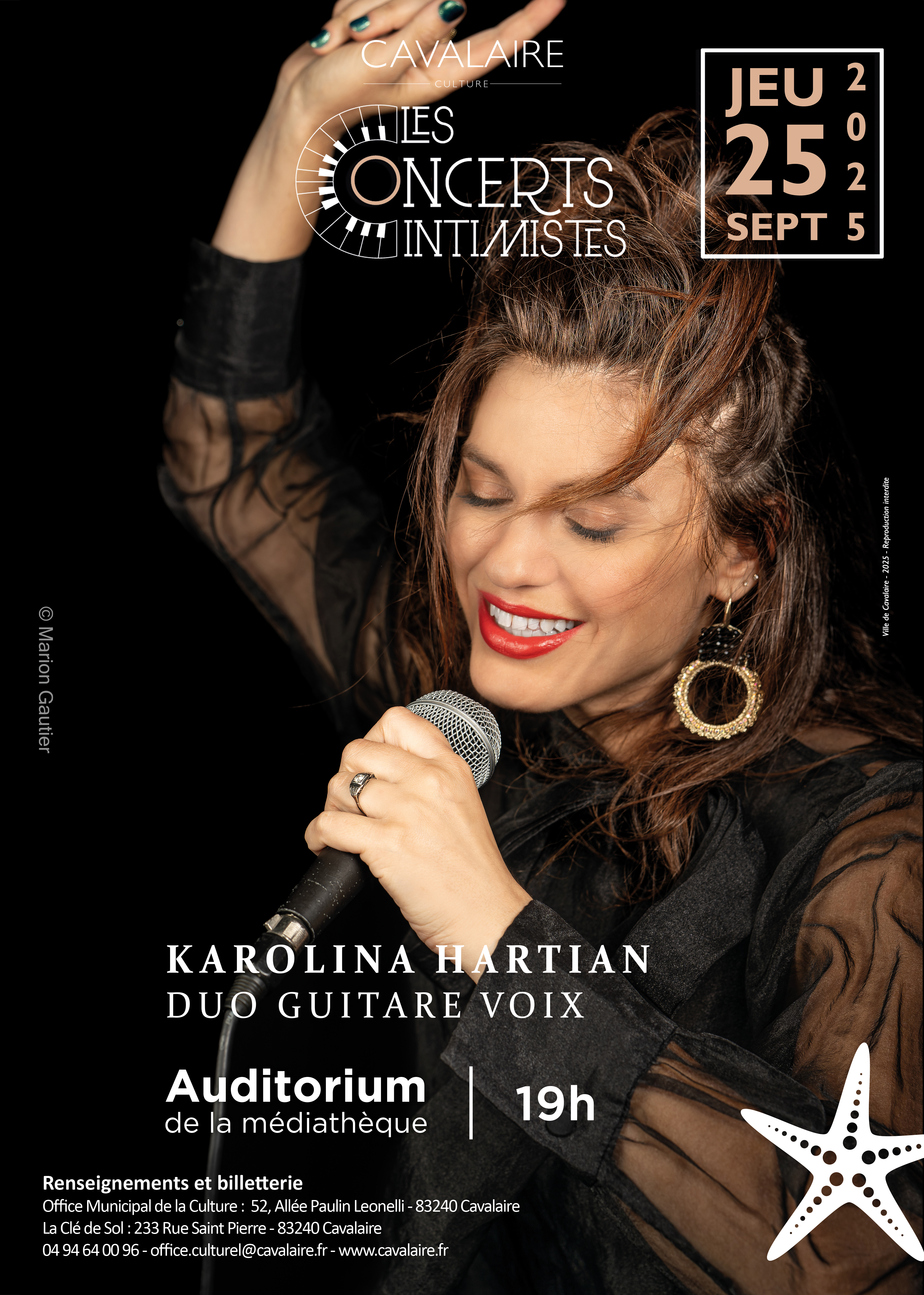 Concert Intimiste : Karolina Hartian | Duo Guitare Voix