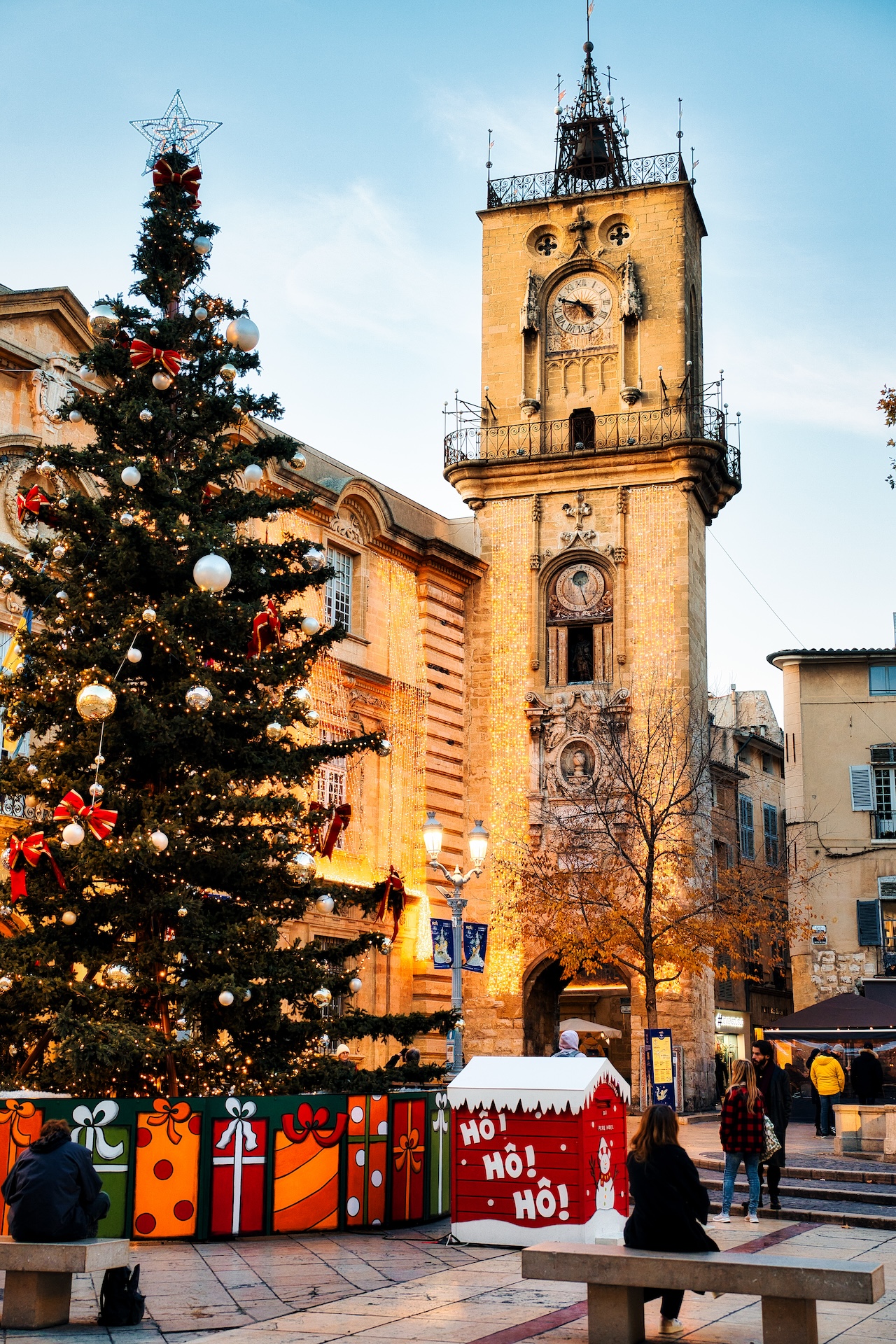 Les manifestations de Nol  Aix-en-Provence
