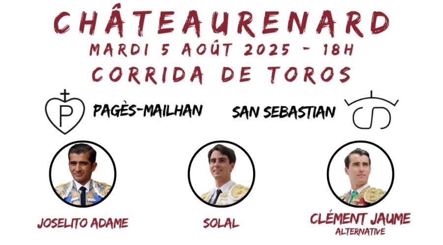 Feria de Chteaurenard - Fiesta y toros
