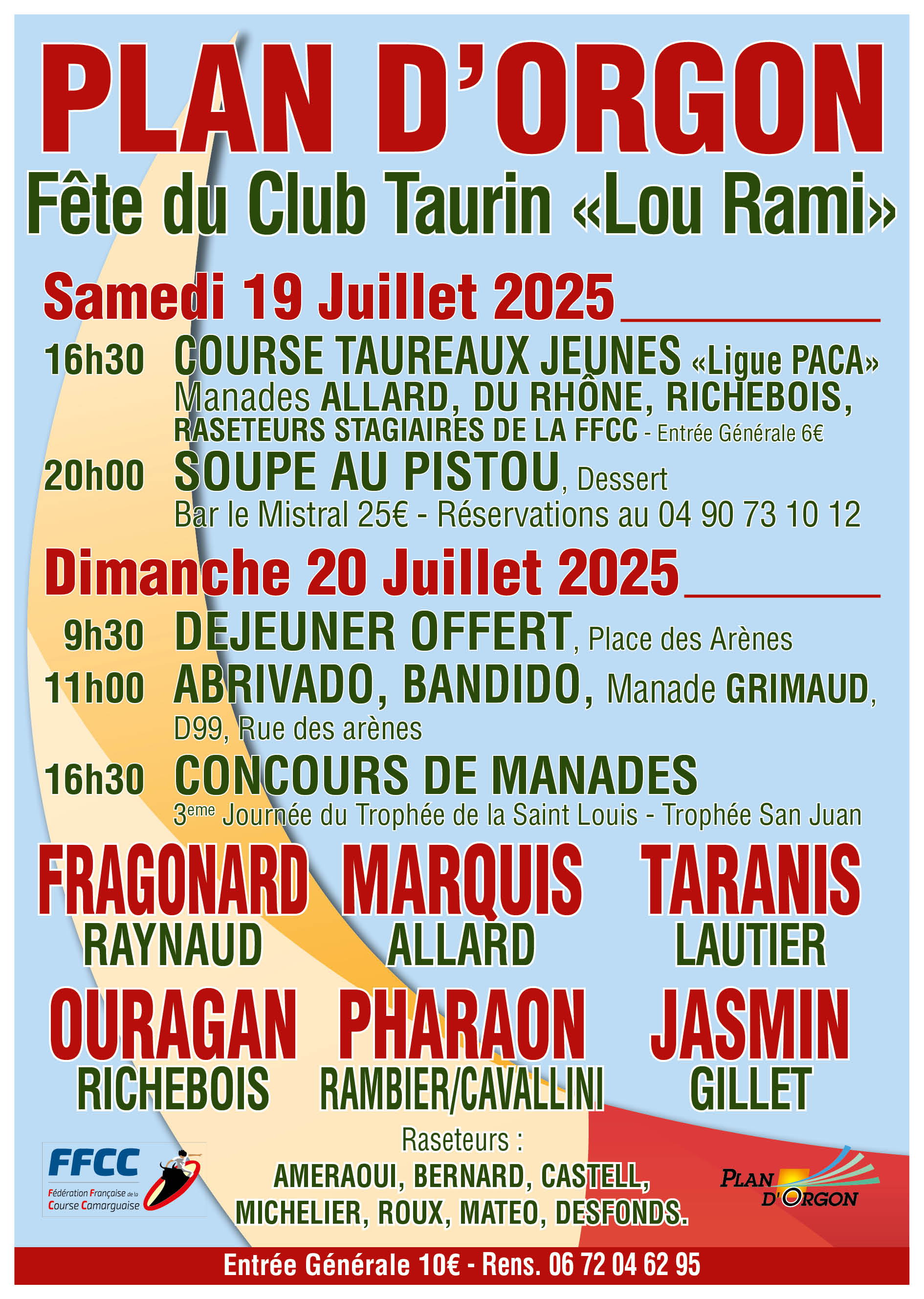 Fte du Club Taurin Lou Rami