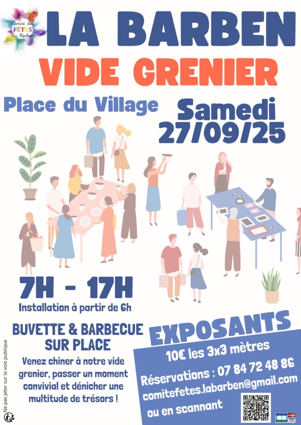 Vide-grenier � La Barben