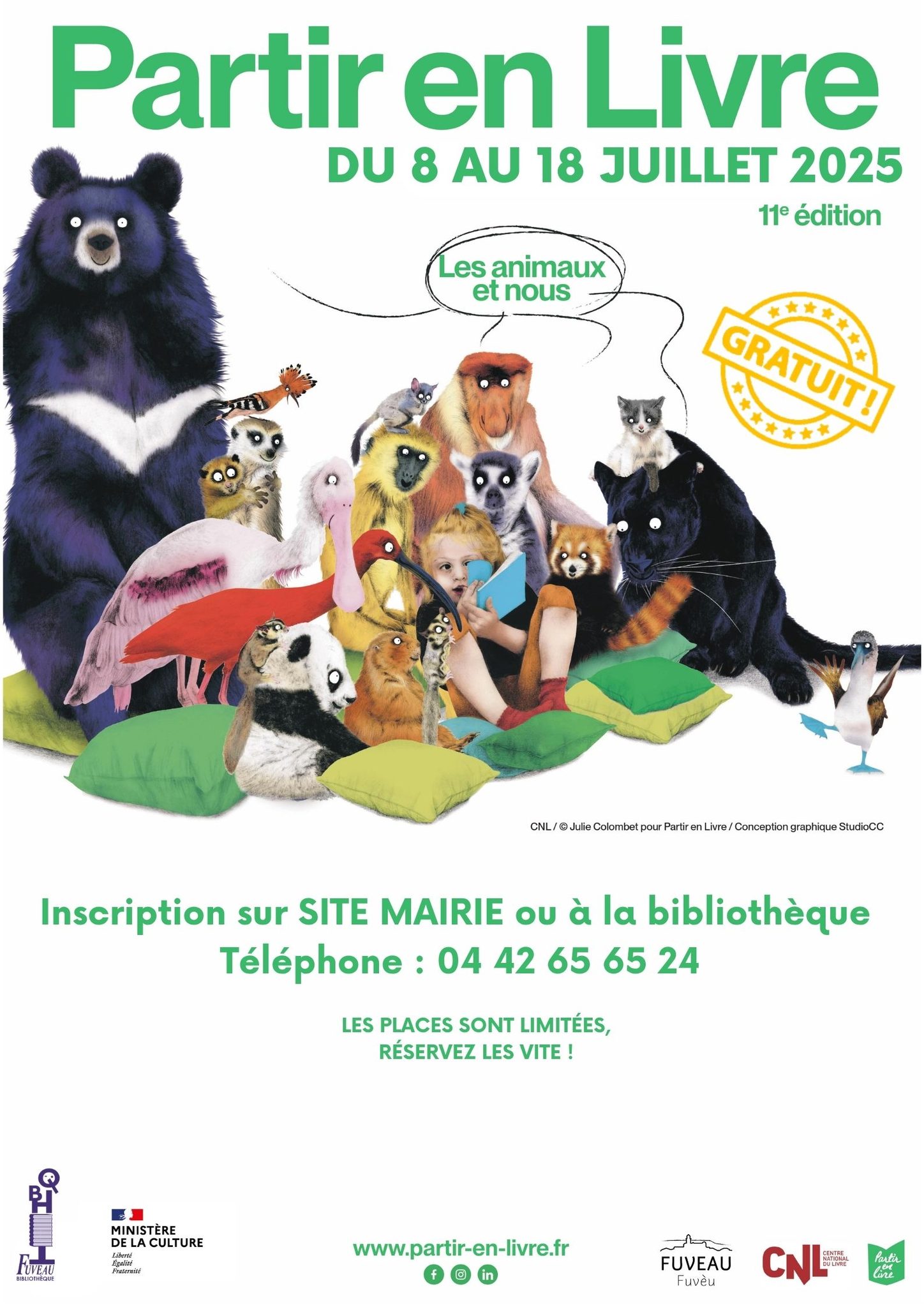 Partir en livre