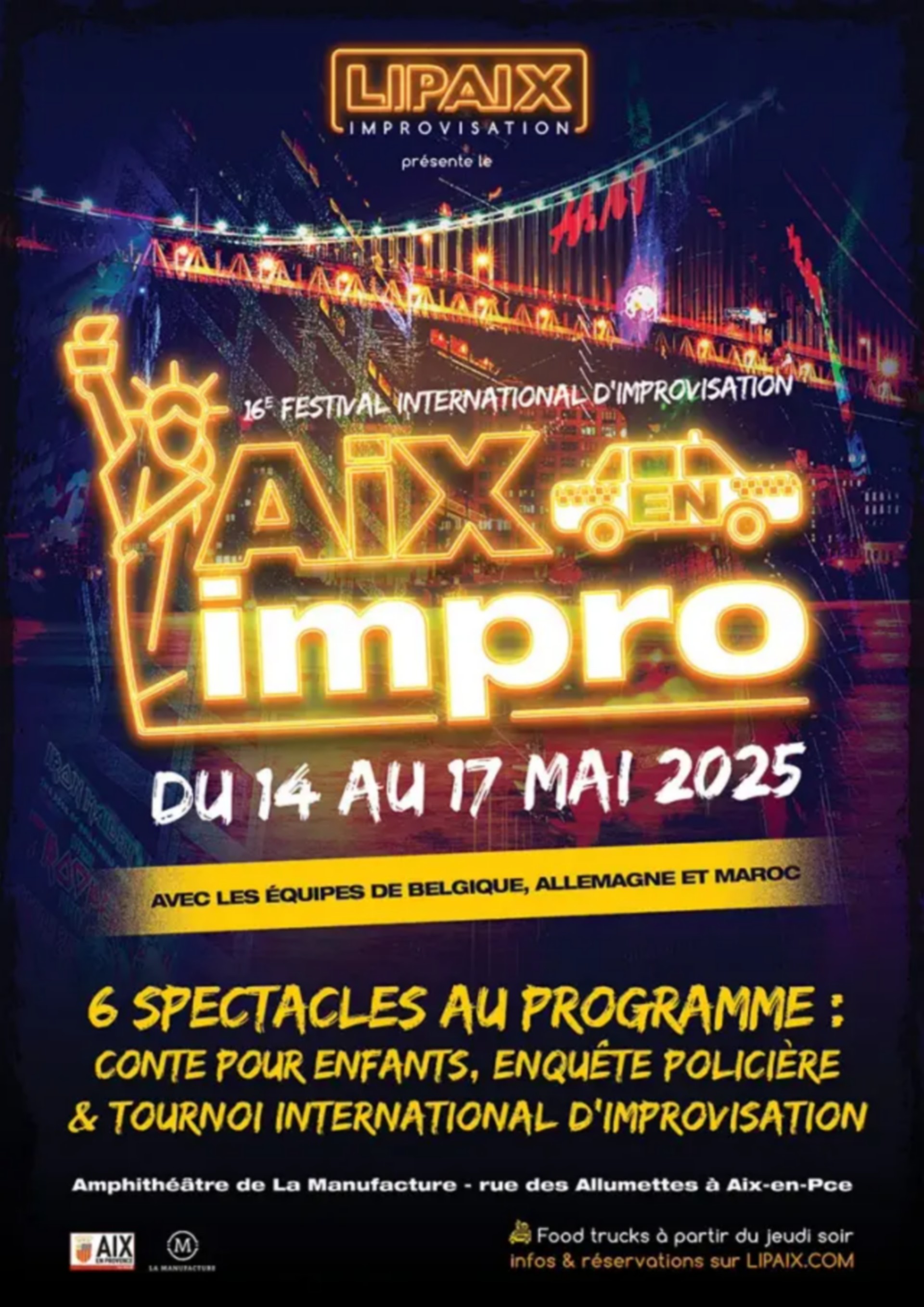 Festival Aix-en-impro - Lipaix