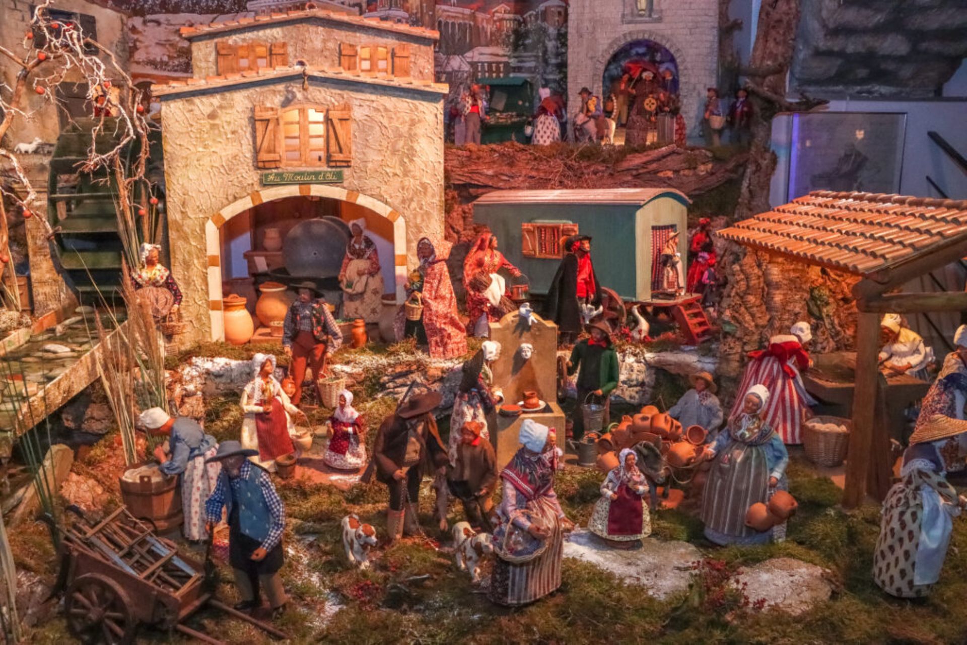 49�me Cr�che de Santons anim�s de Gilbert Orsini