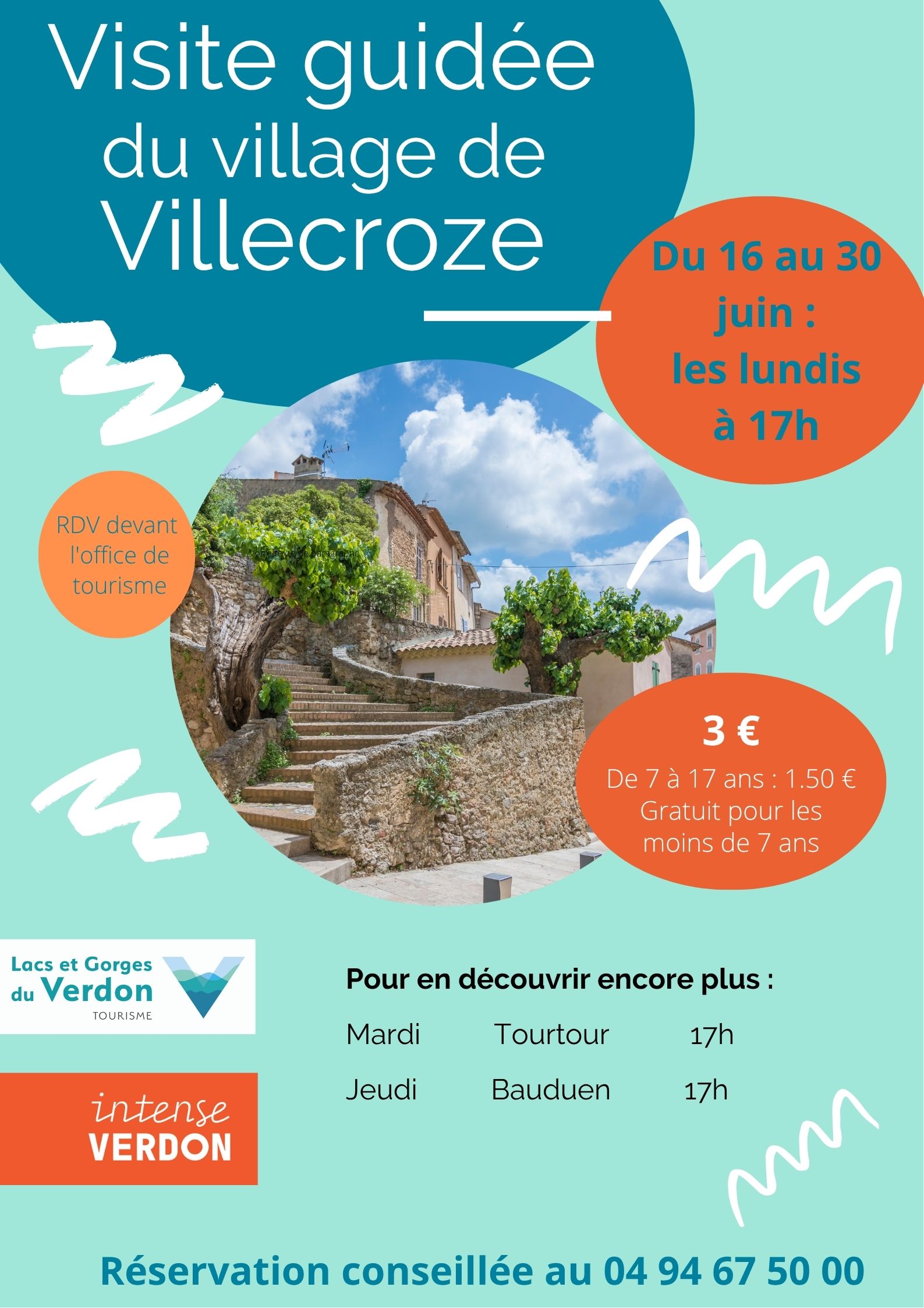 Visite guide du village de Villecroze