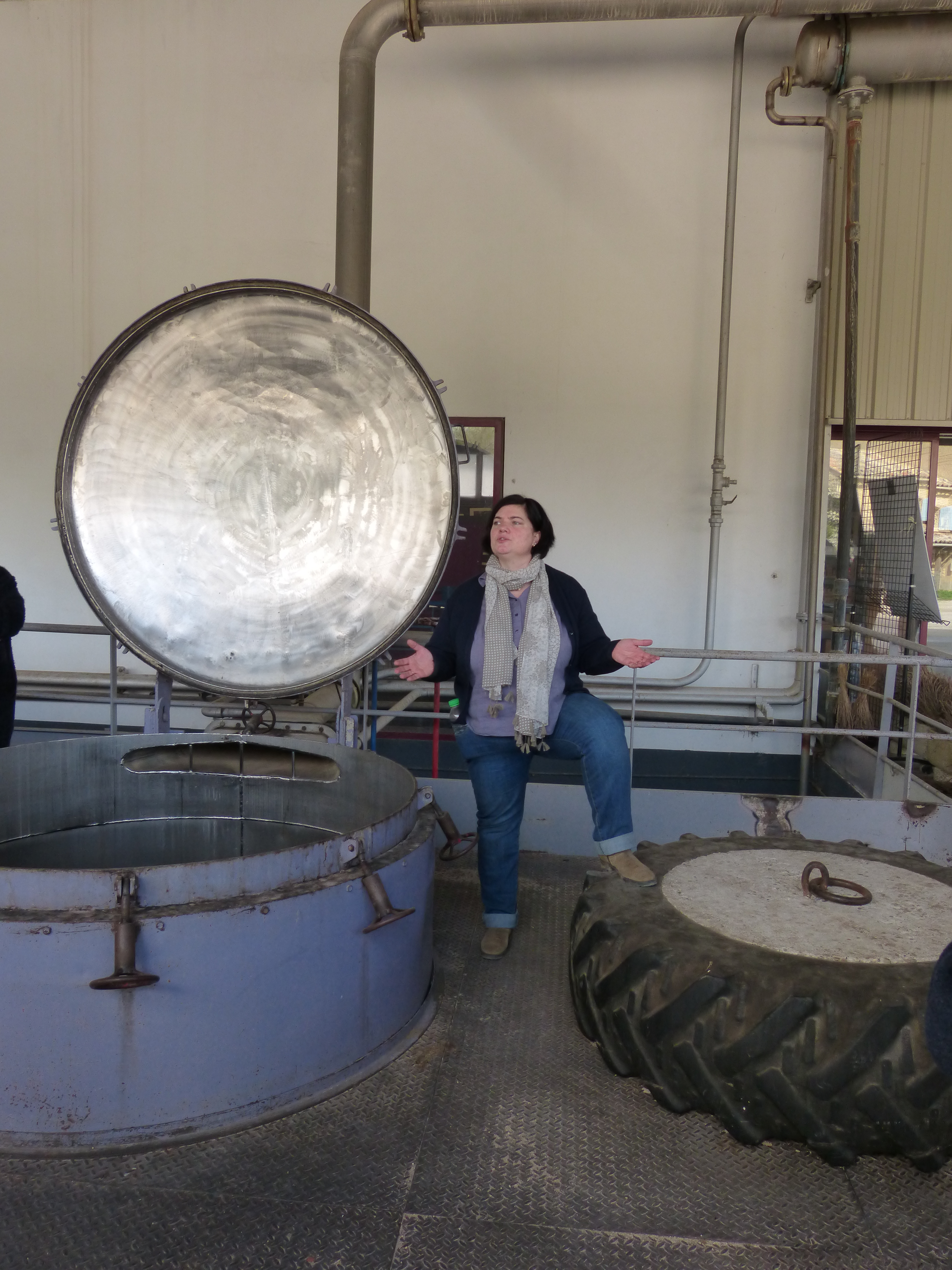 Visite guid�e des Agnels