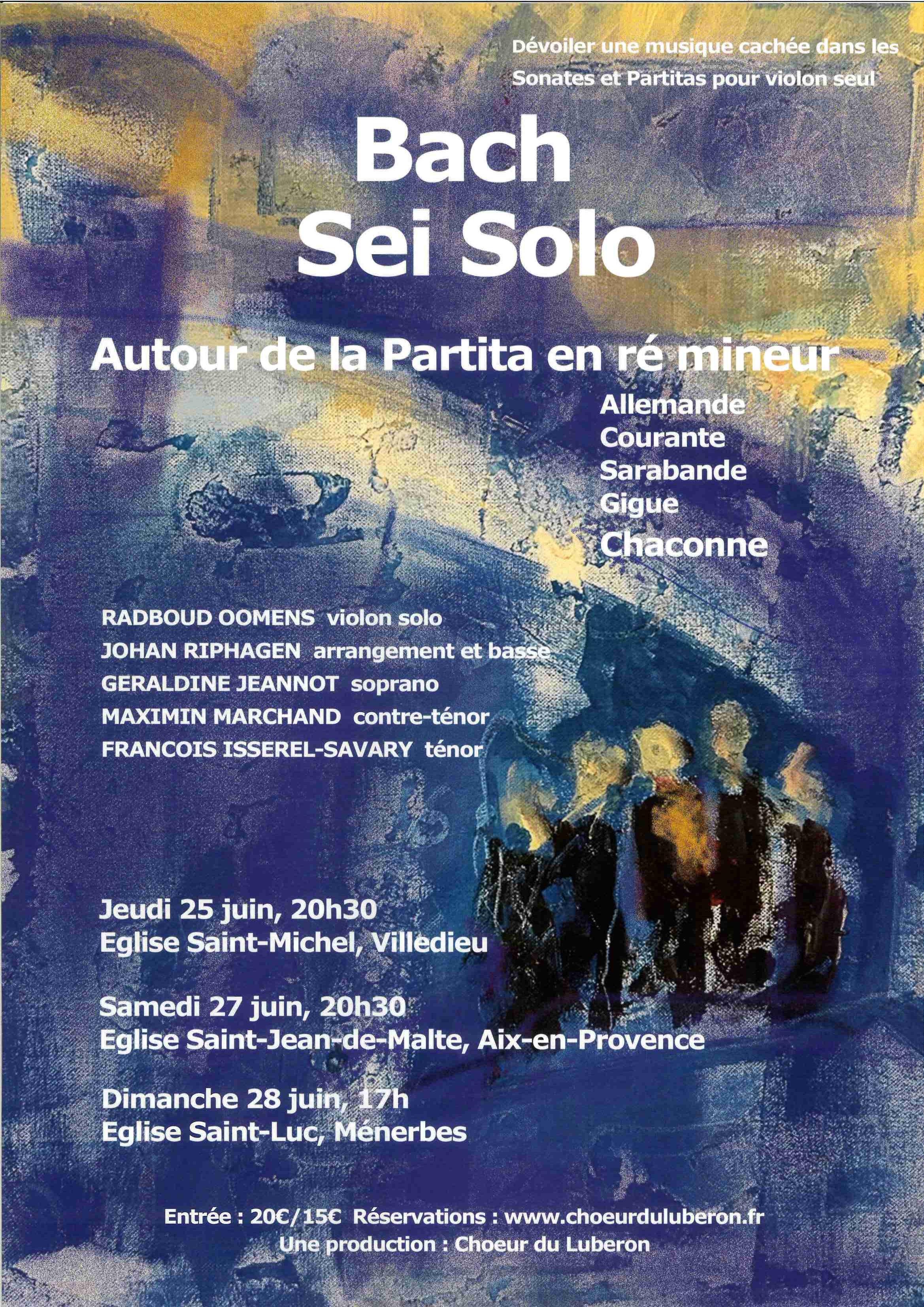 Concert 'Bach' sei solo