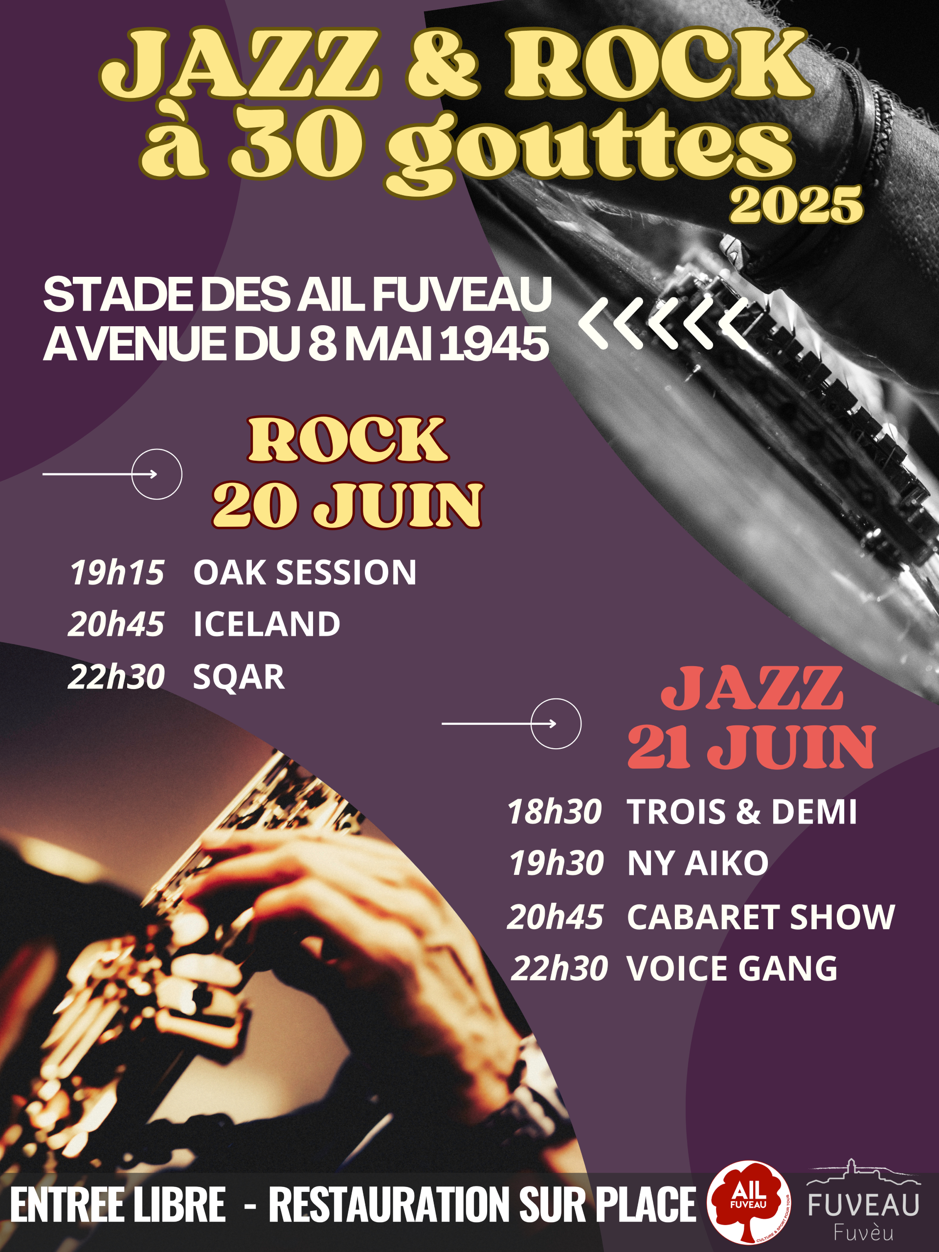 Jazz et Rock  30 Gouttes