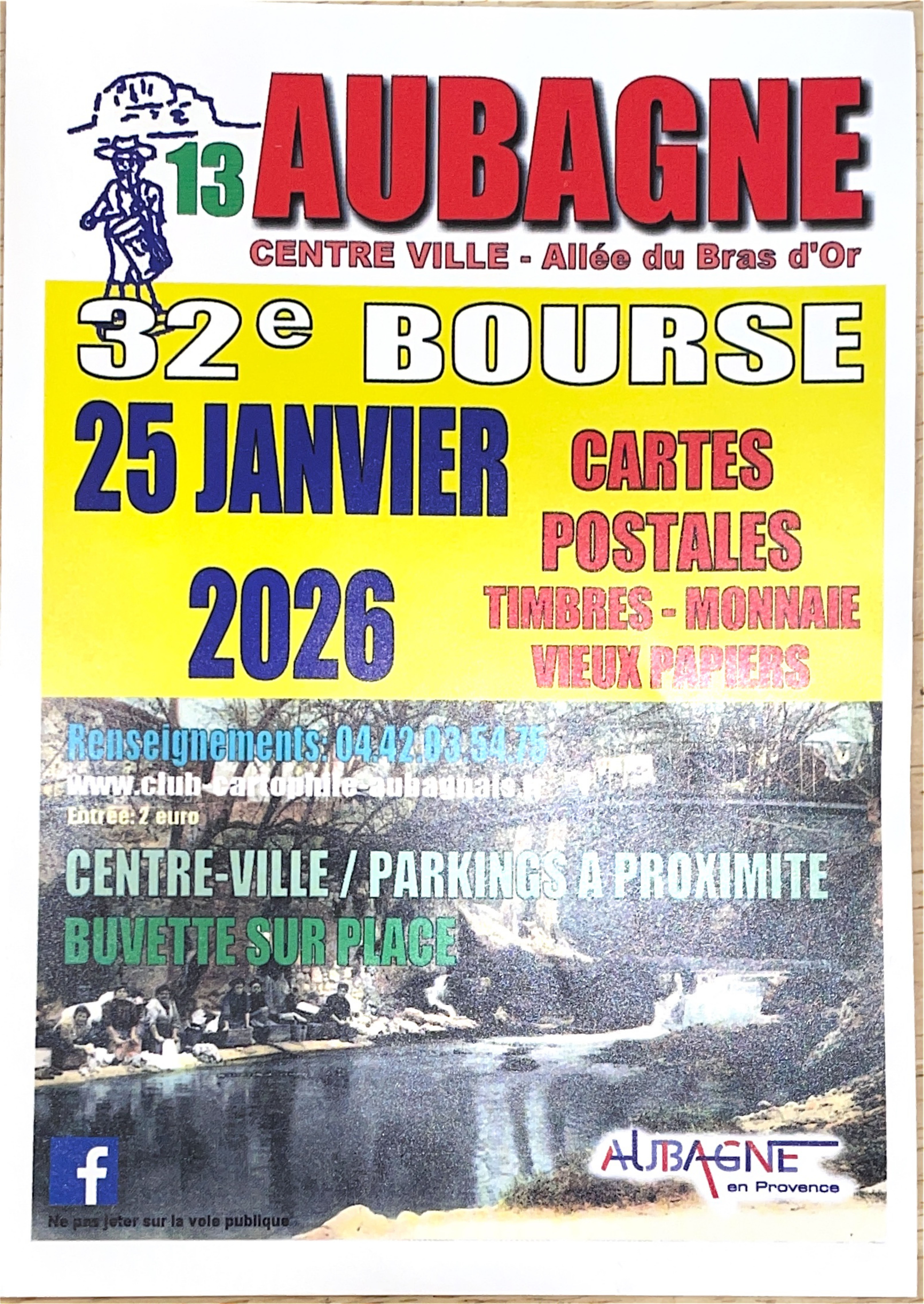 32e bourse aux cartes postales, timbres monnaies et vieux papiers