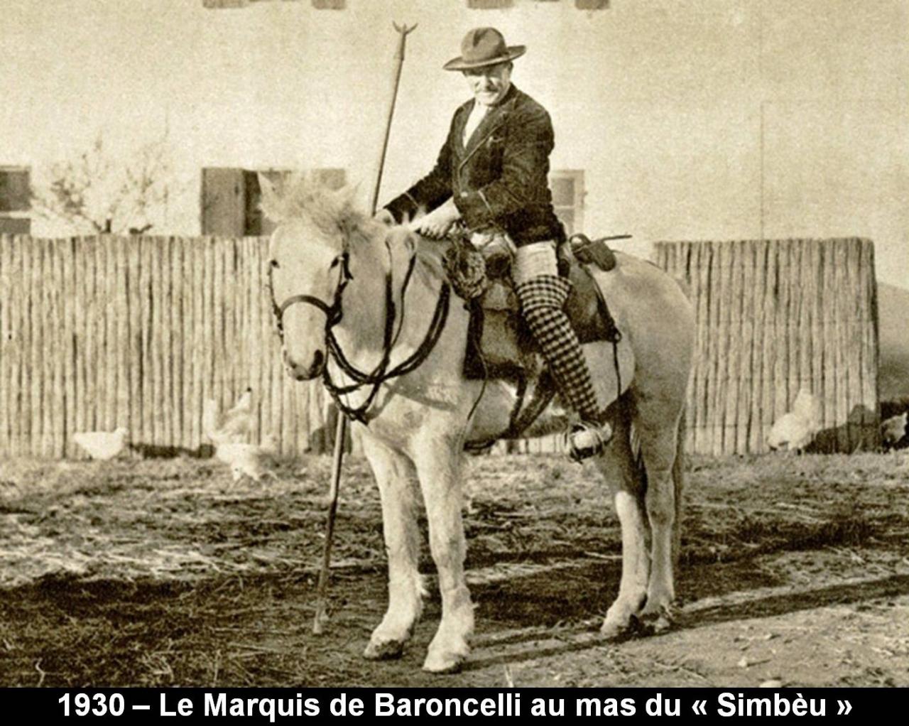 Journe  la mmoire du Marquis de Baroncelli