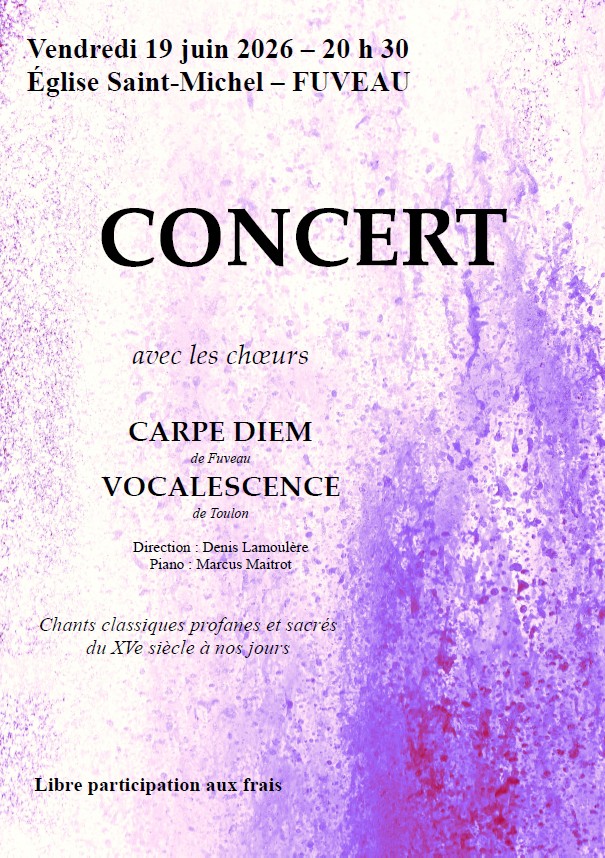 Concert Carpe Diem