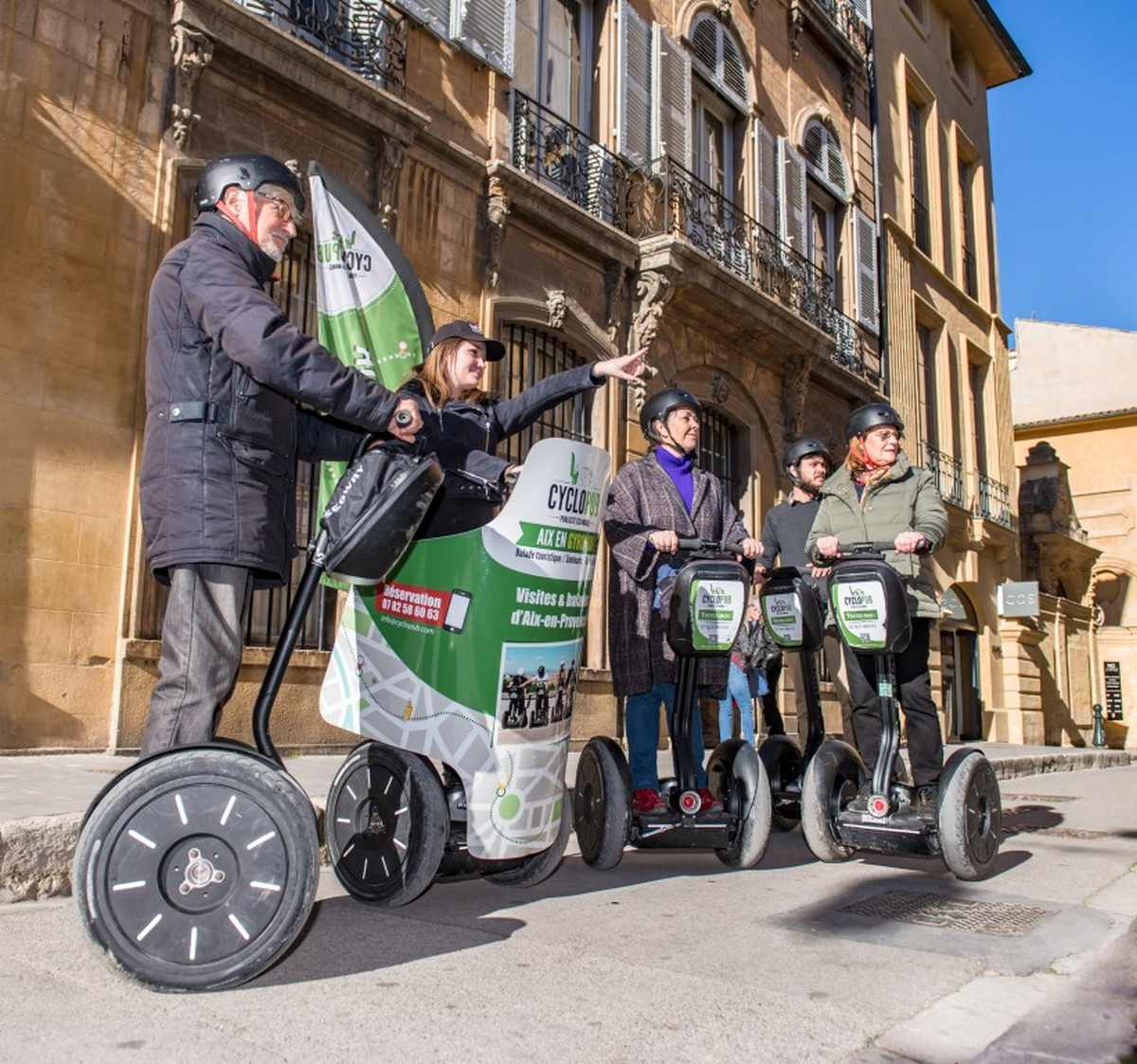 Dcouverte de la ville en Segway