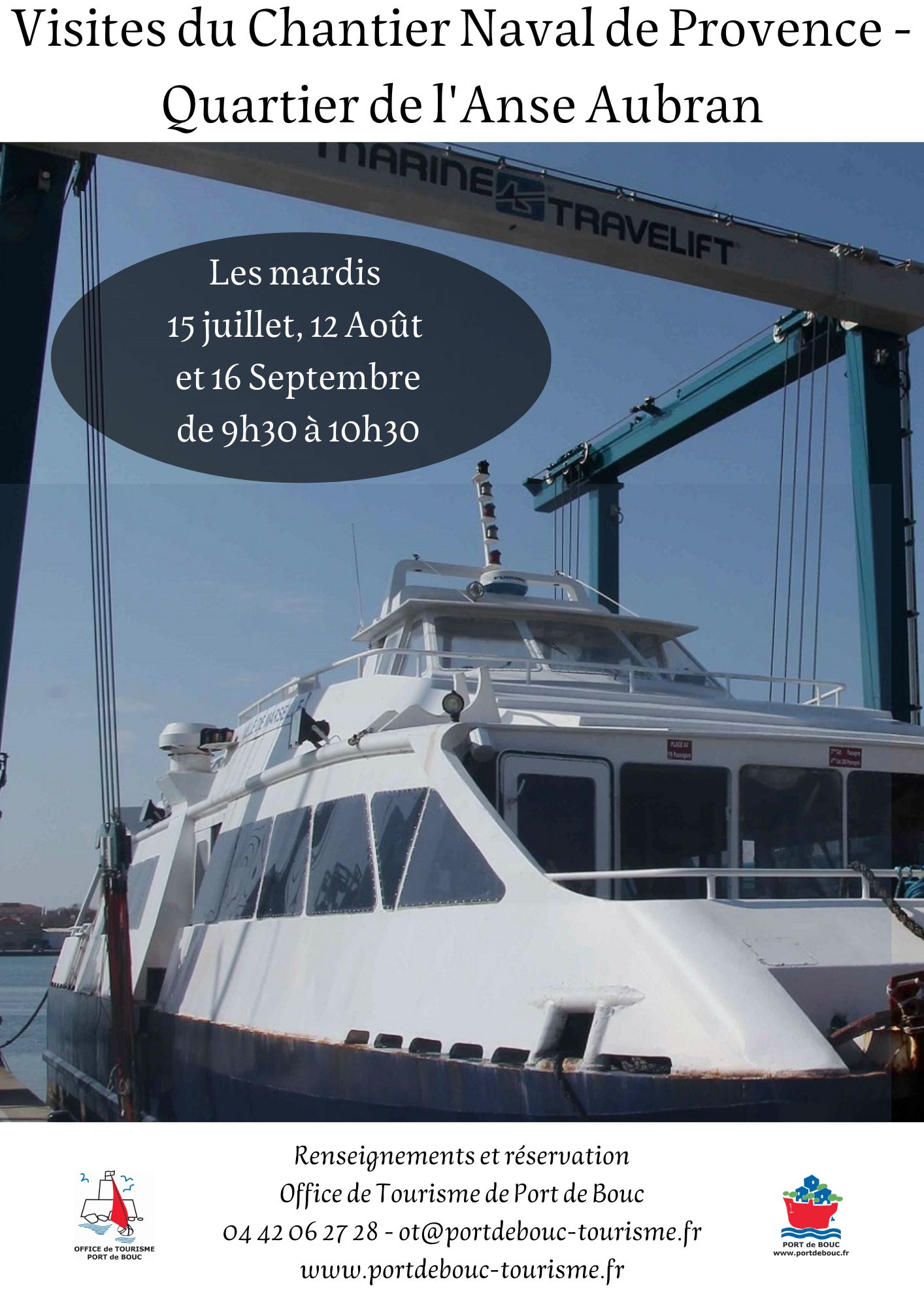 Visite du Chantier Naval de Provence