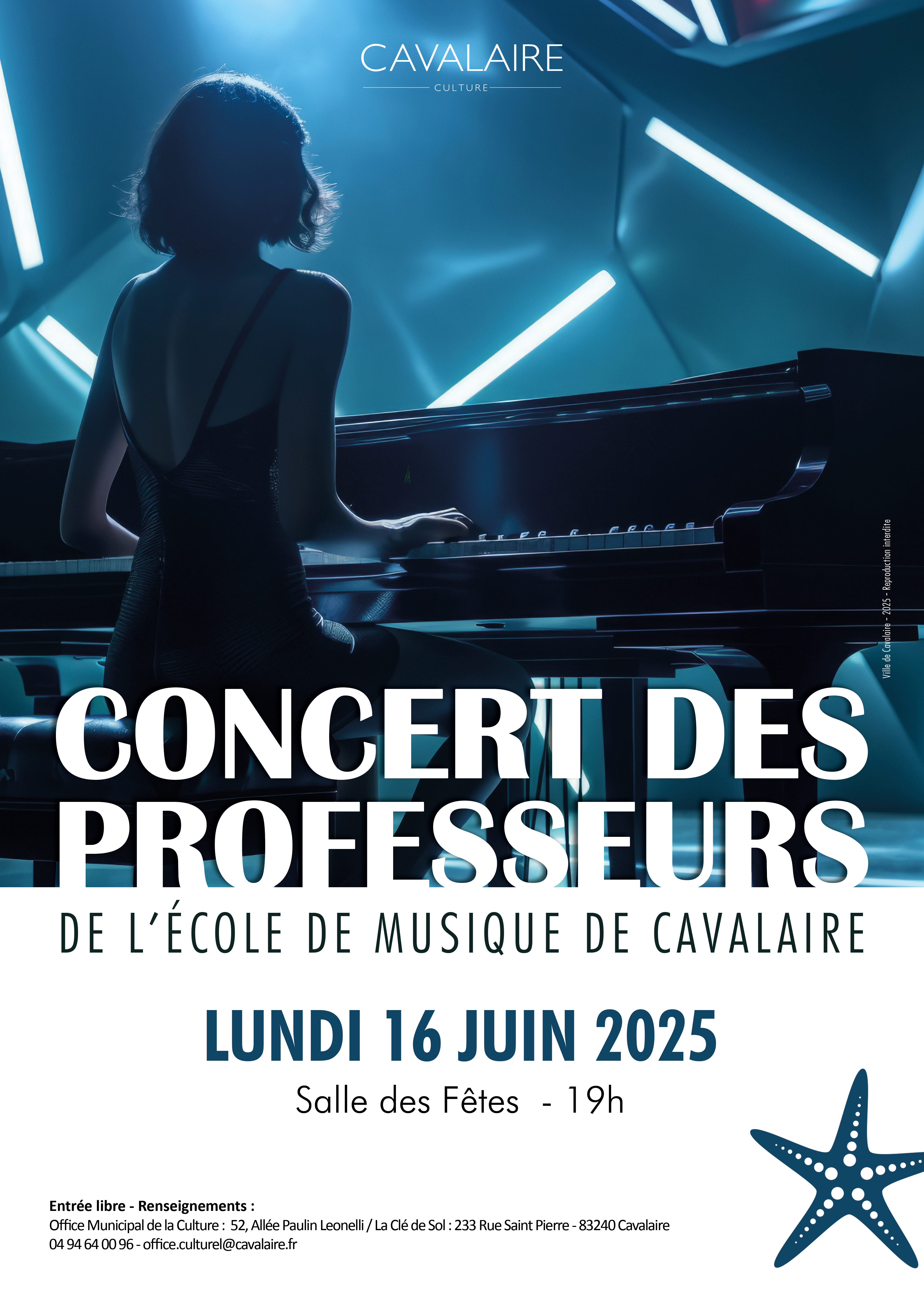 Concert des professeurs de lcole de Musique de Cavalaire