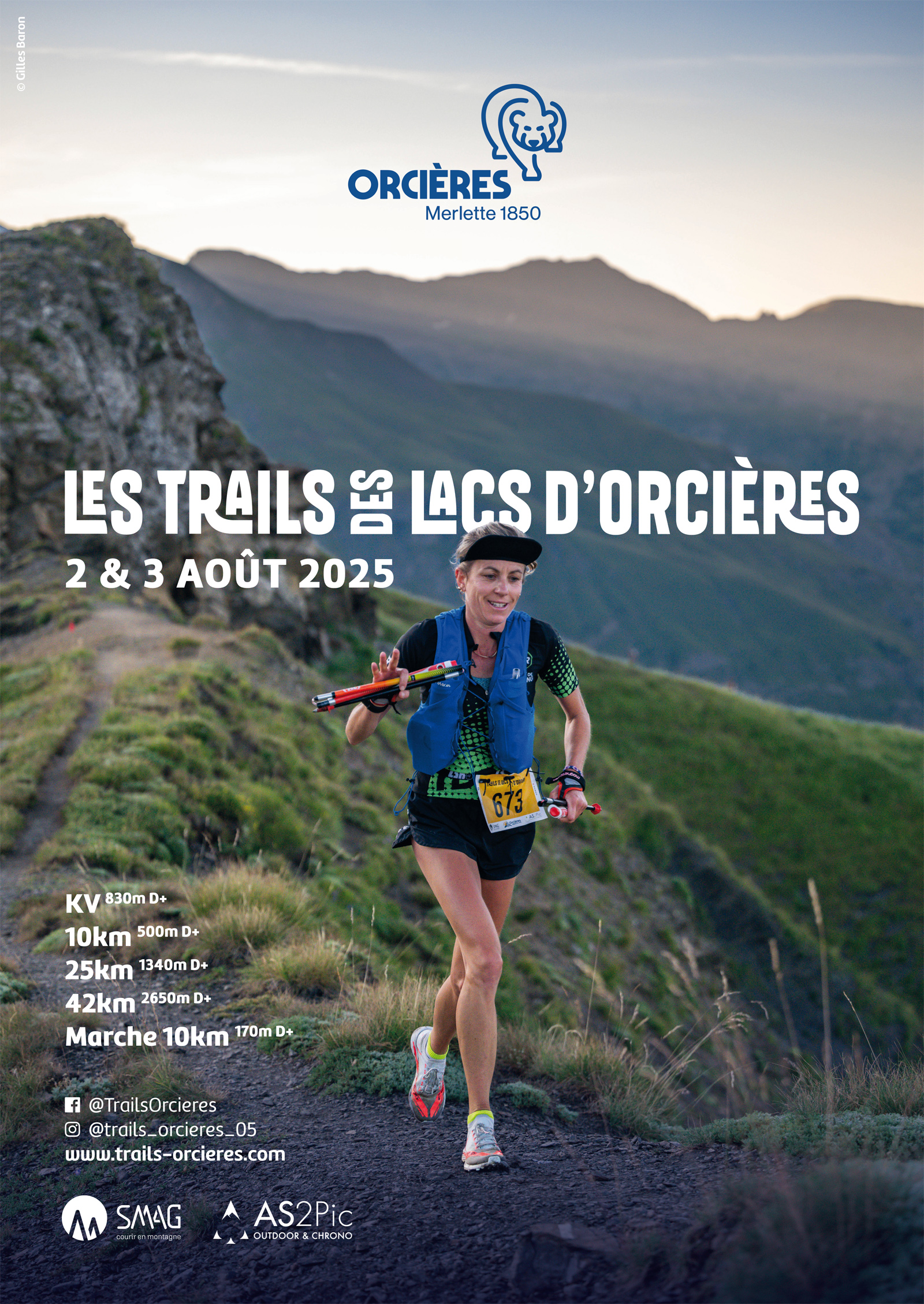 Trails des lacs d'Orcires