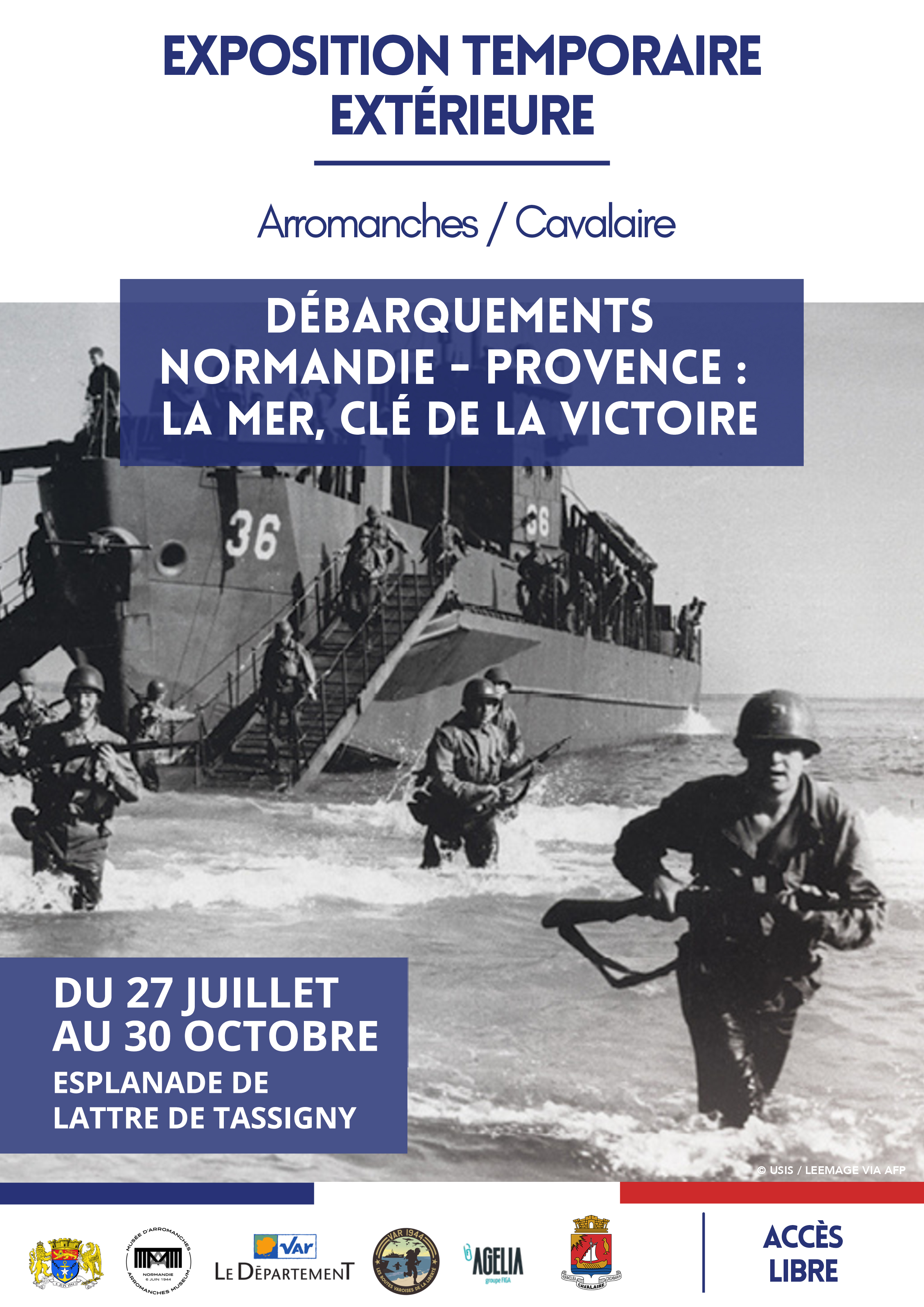 D�barquements Normandie/Provence � La mer, cl� de la victoire