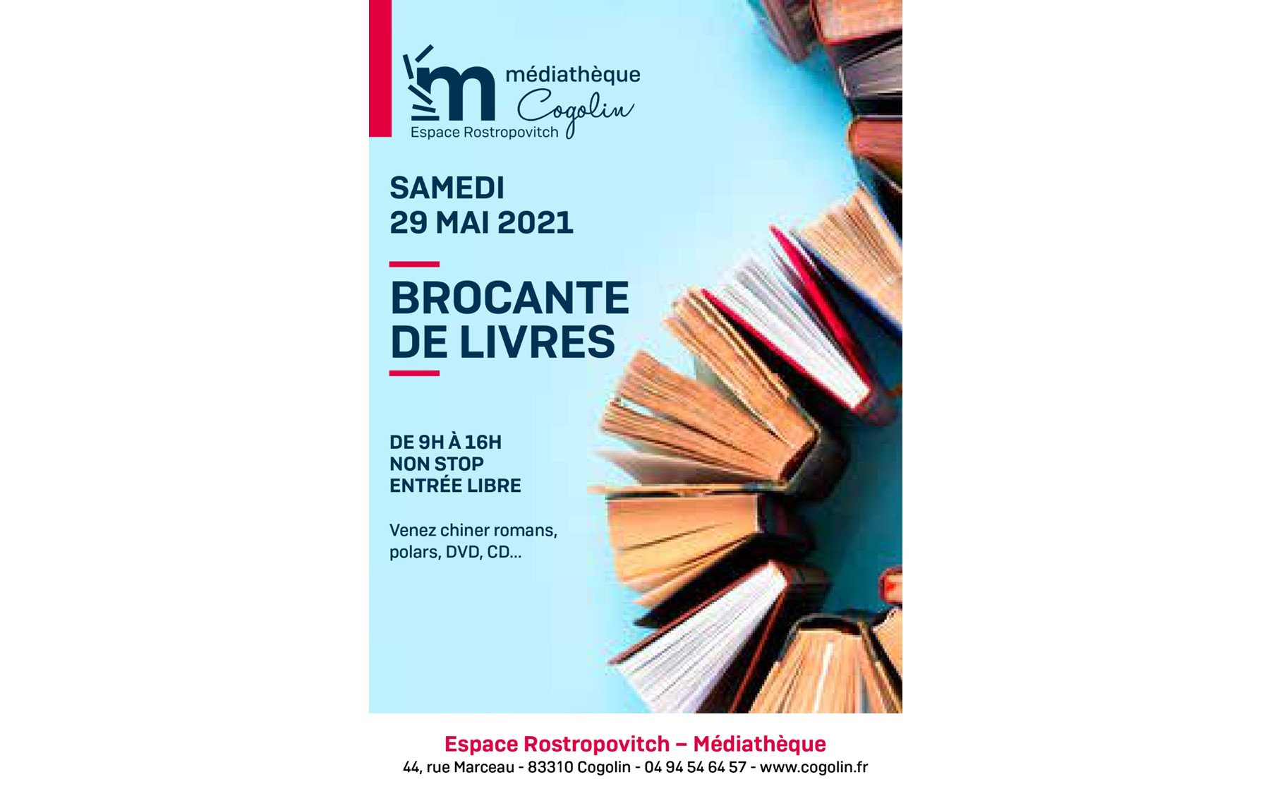 Brocante de livres