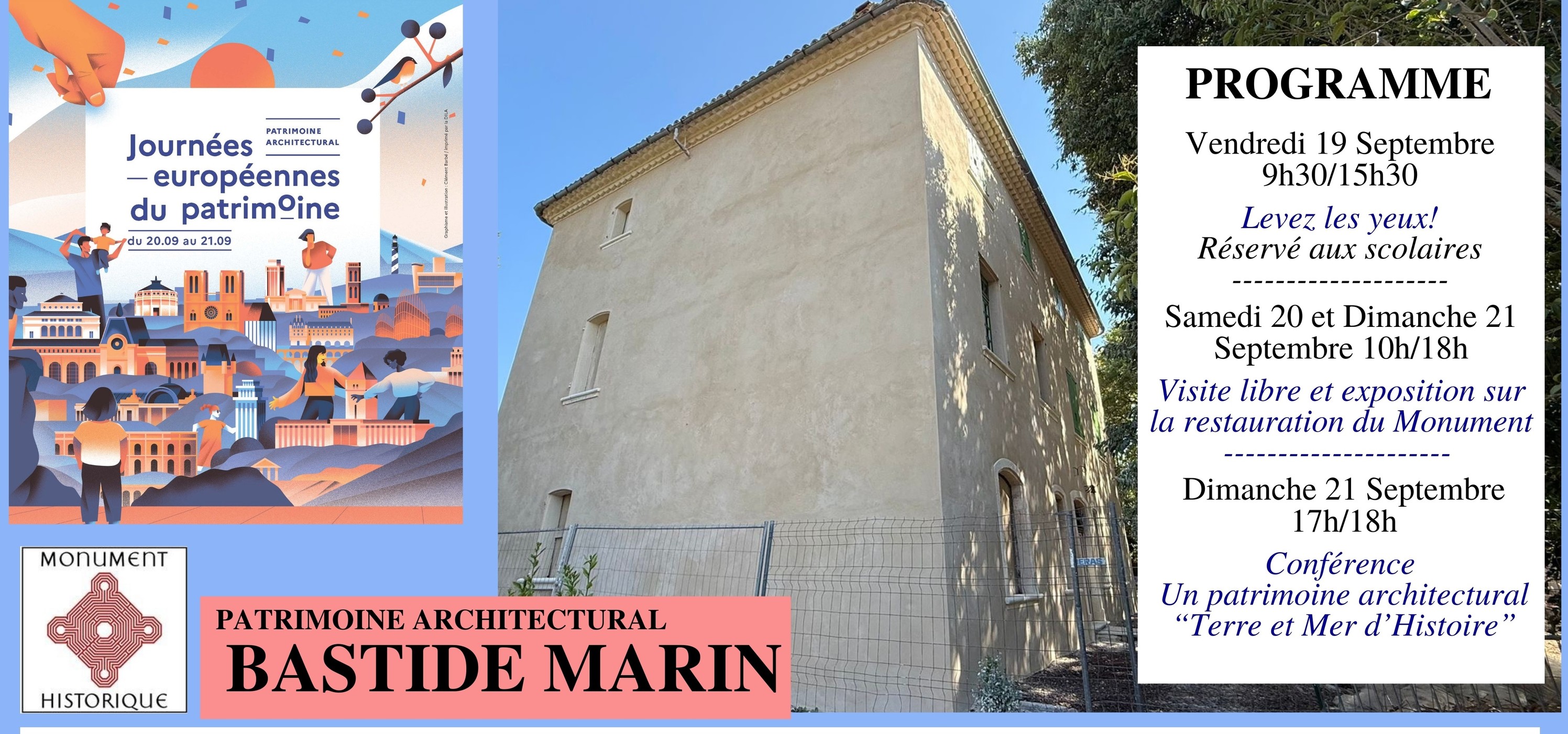Les Journes Europennes du Patrimoine  la Bastide Marin