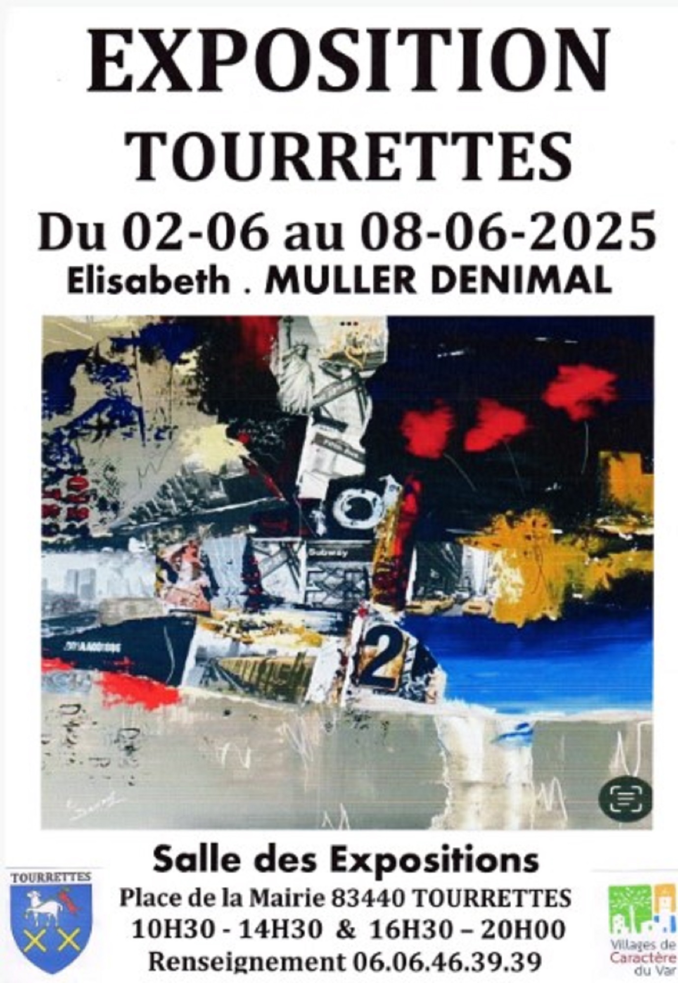 Exposition Elisabeth Denimal Muller