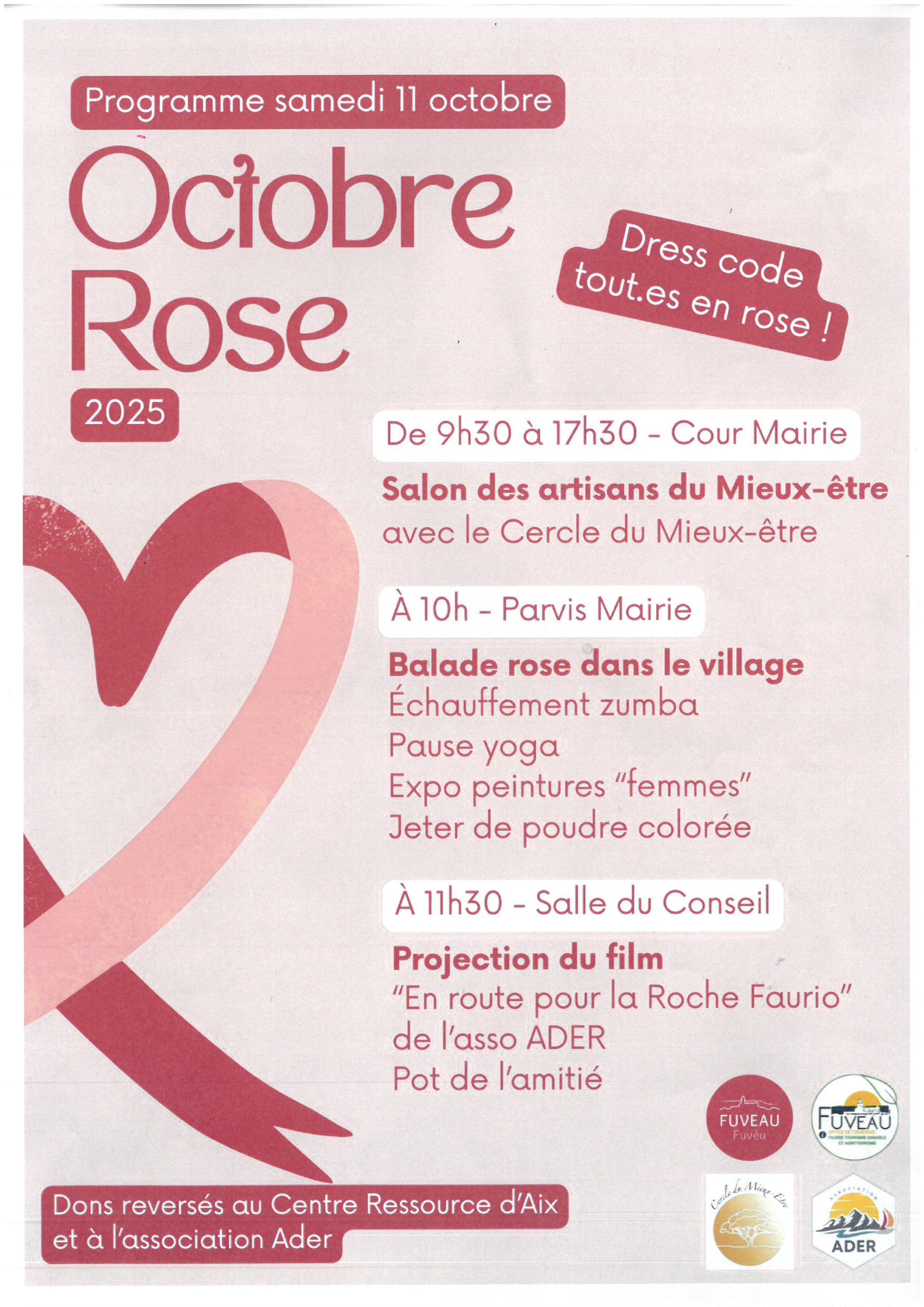 Octobre Rose  Fuveau
